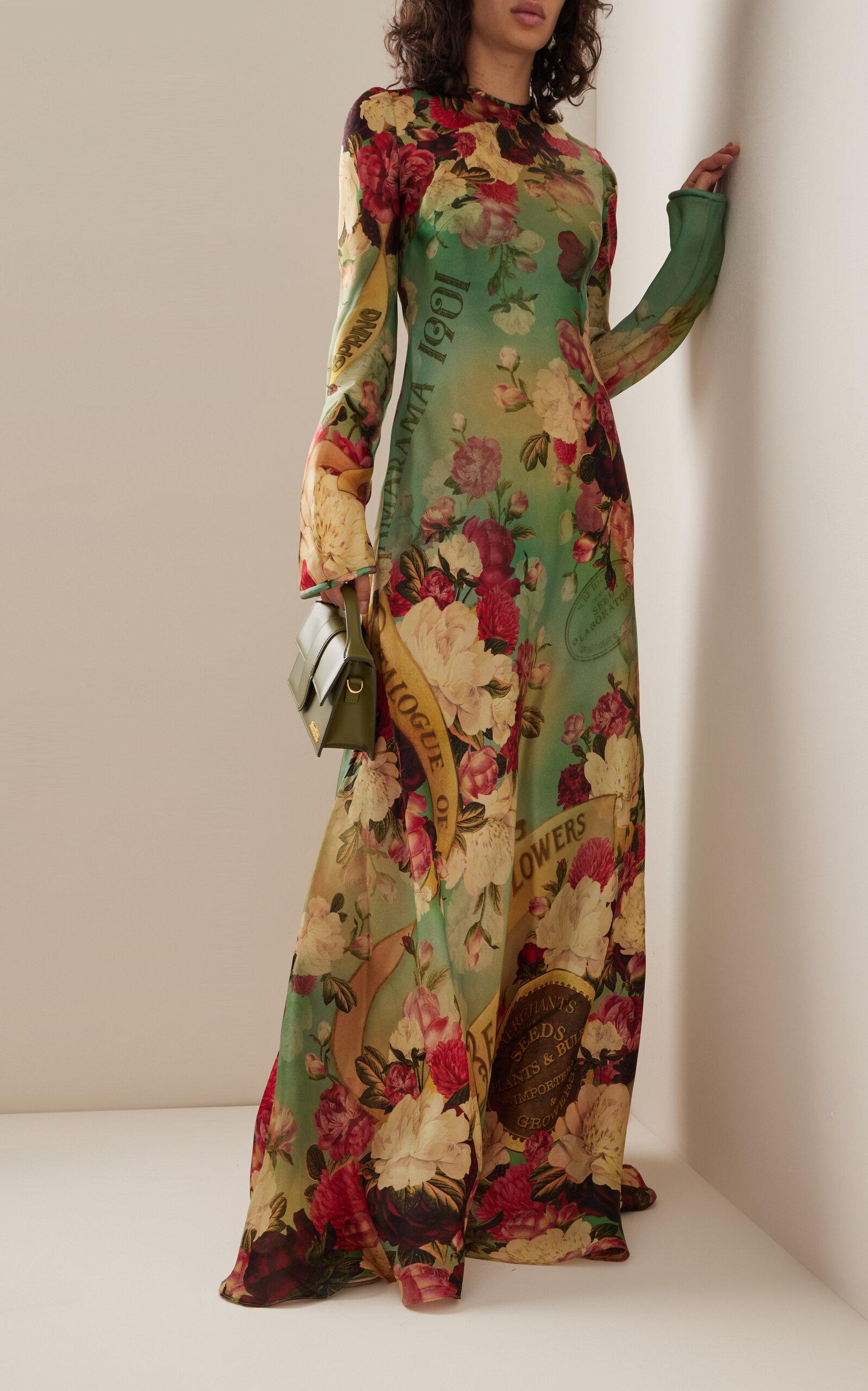 Zimmermann Wonderland Silk Maxi Dress | Lyst