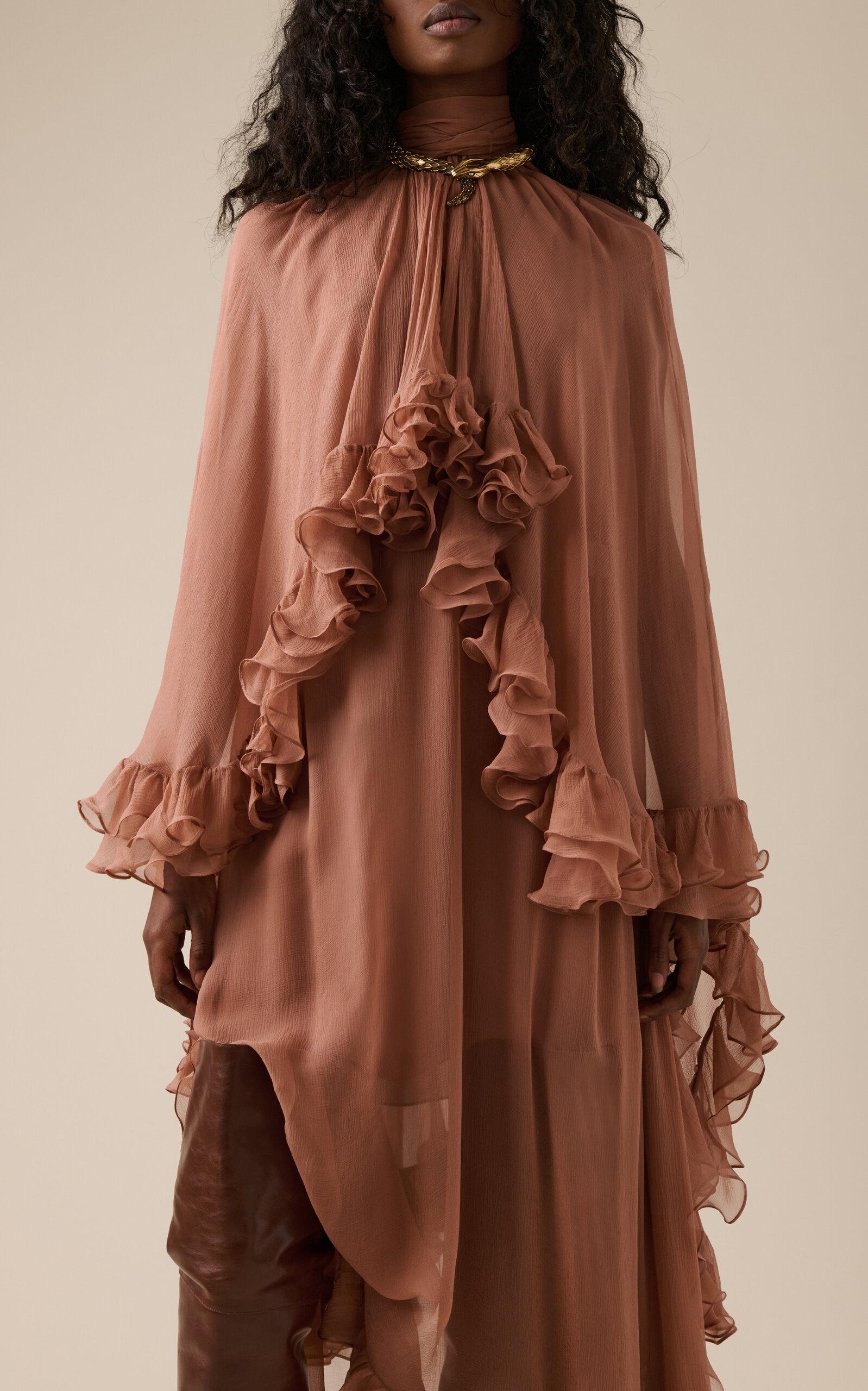 open lace back dress Pleated Collared Long Sleeve Midi Dress – English Factory