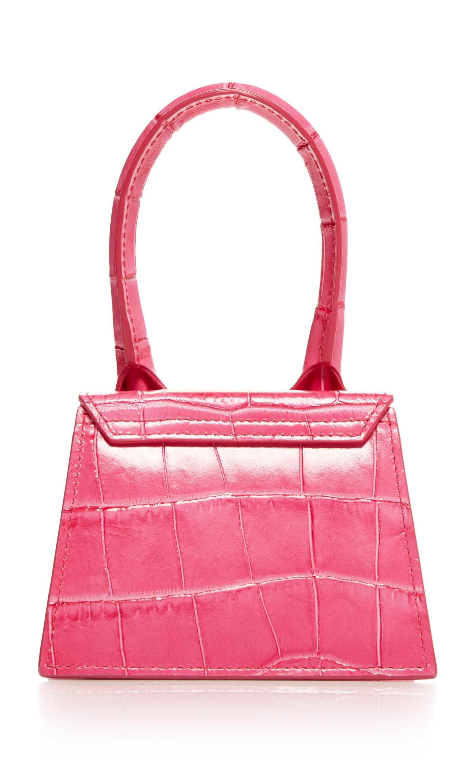 Jacquemus Le Chiquito Leather Mini Bag in Pink | Lyst