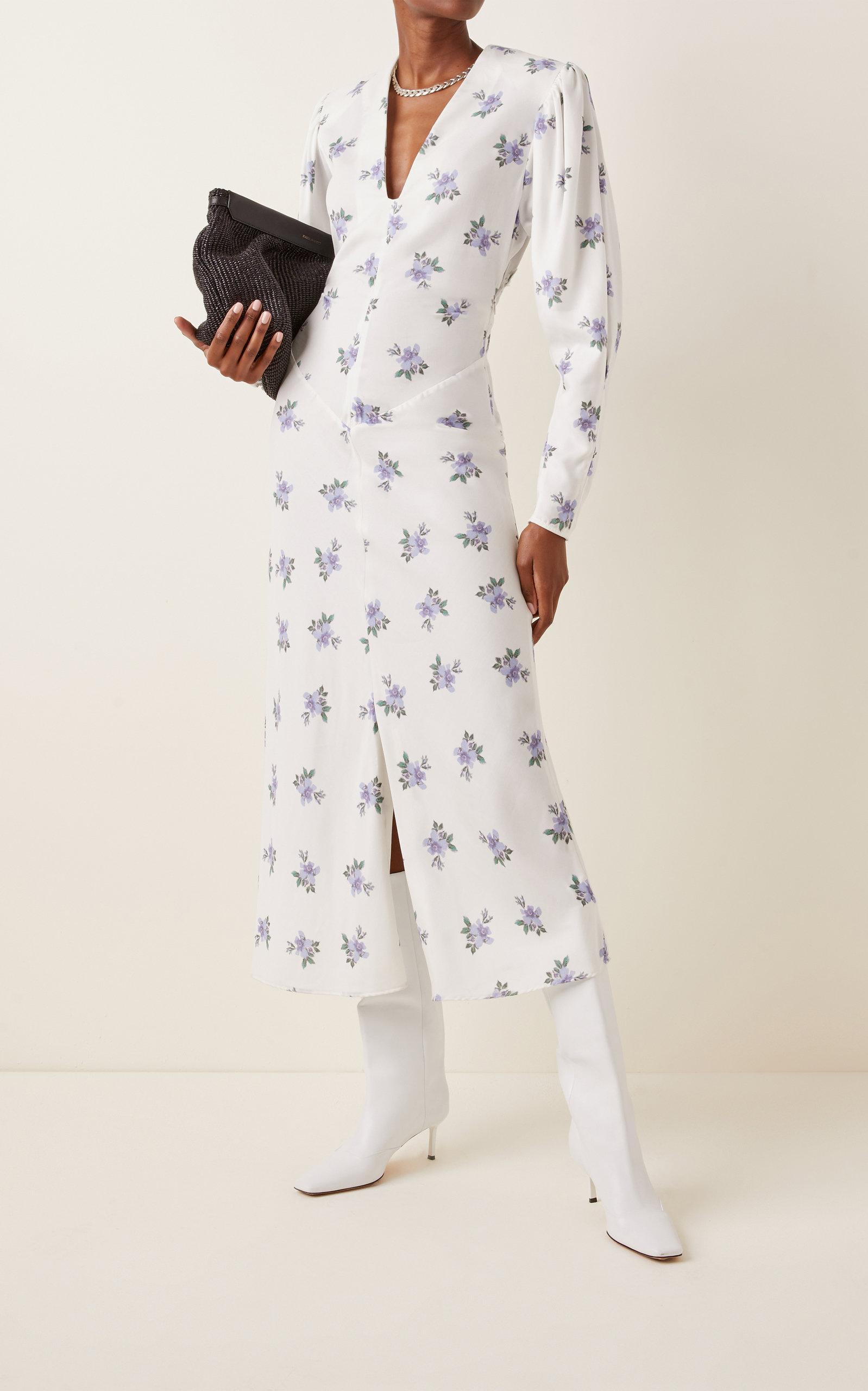 Isabel Marant Bagenia Floral Crepe De 