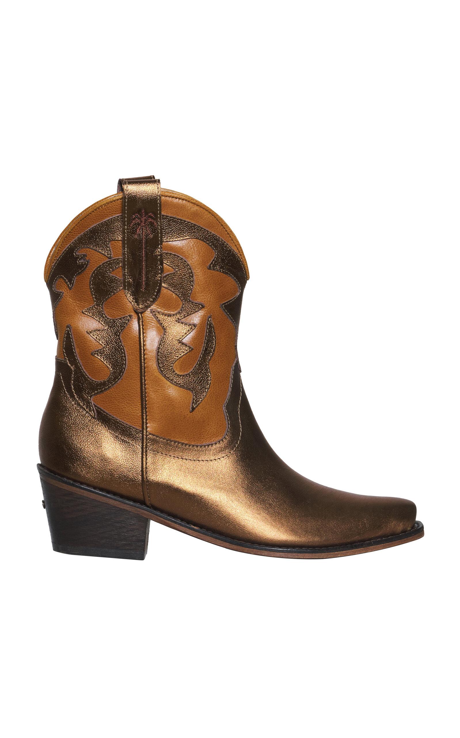 Johanna Ortiz Soaking Magic Leather Boots in Brown | Lyst