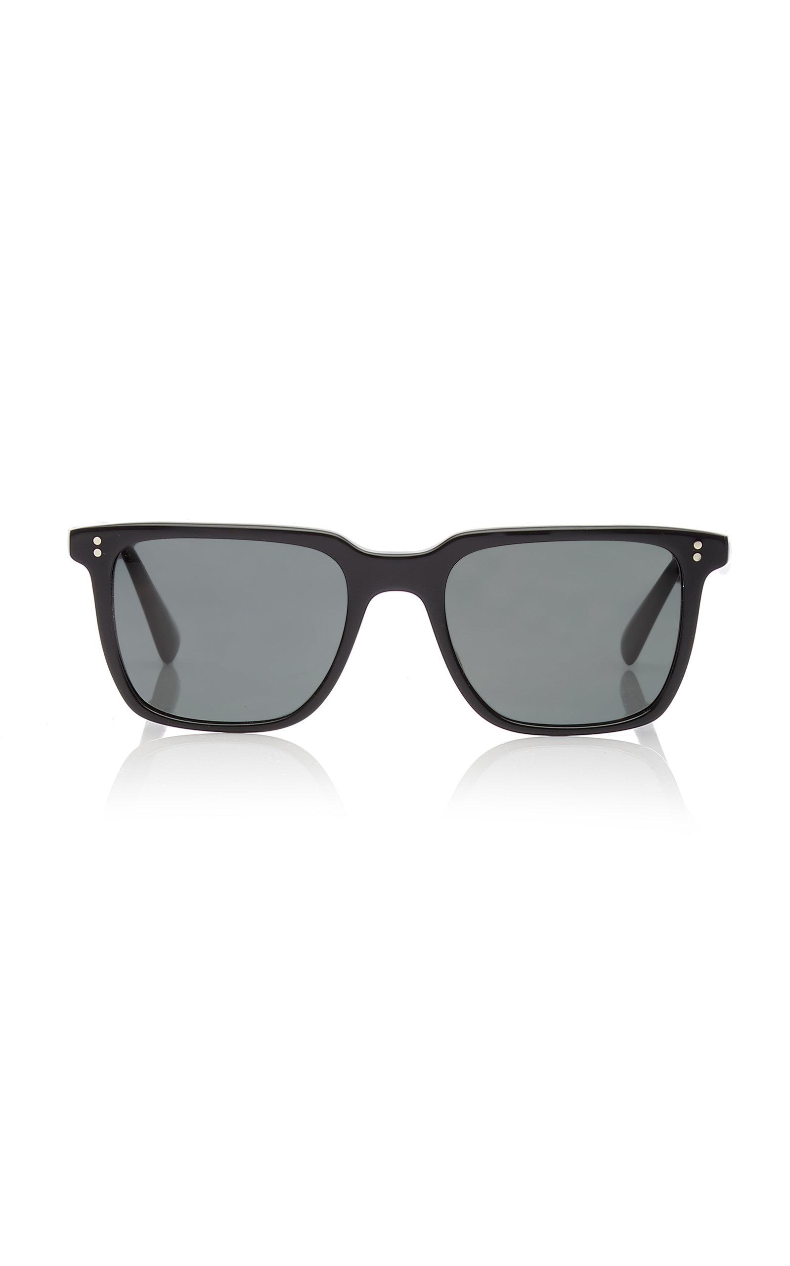 Oliver Peoples Lachman Square-frame Acetate Sunglasses in Black for Men ...