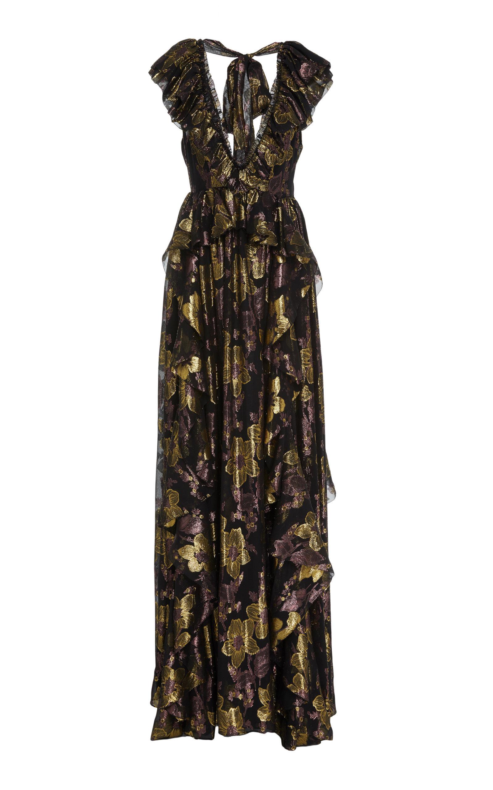 Ulla johnson 2025 metallic dress