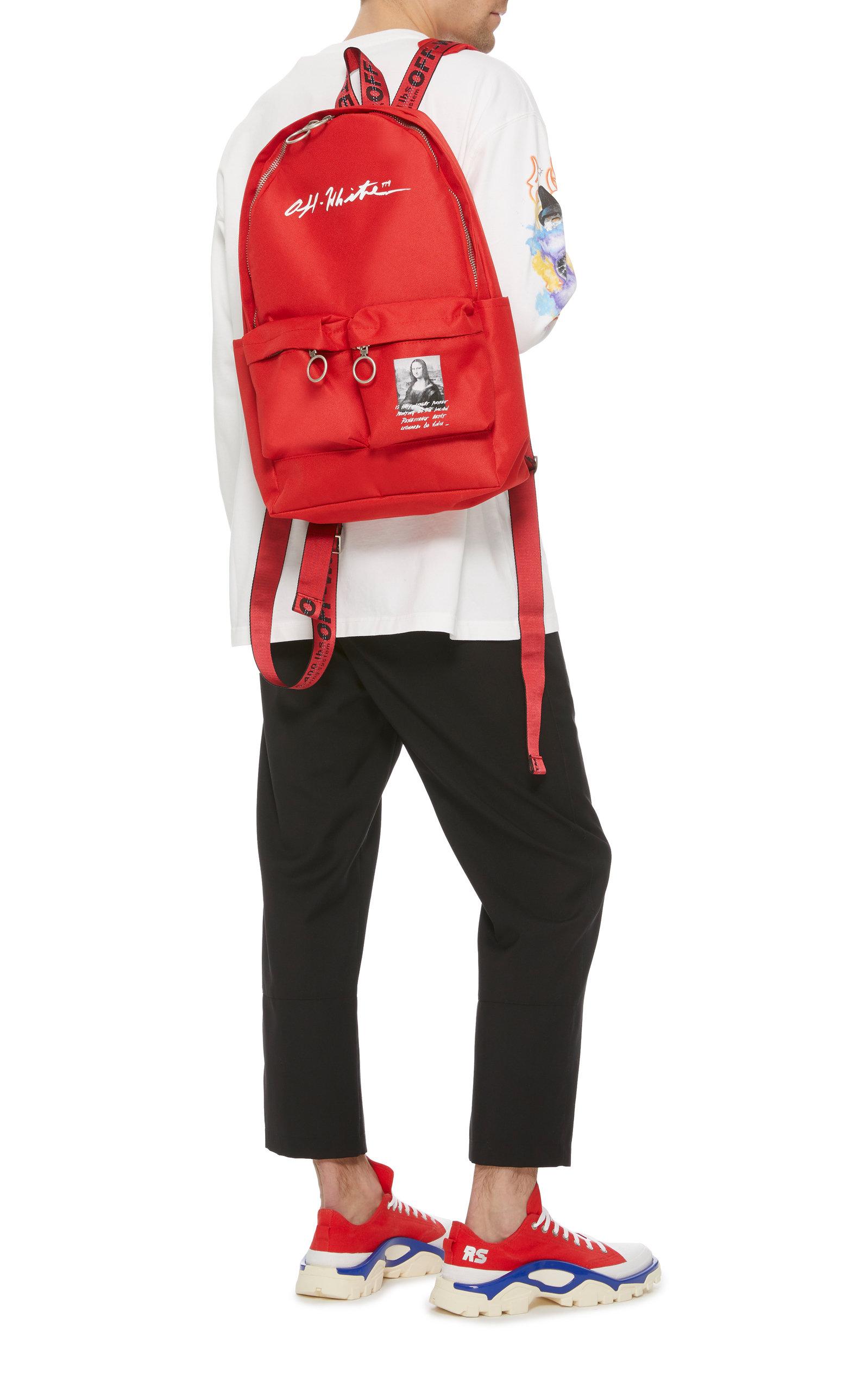 off white mona lisa backpack