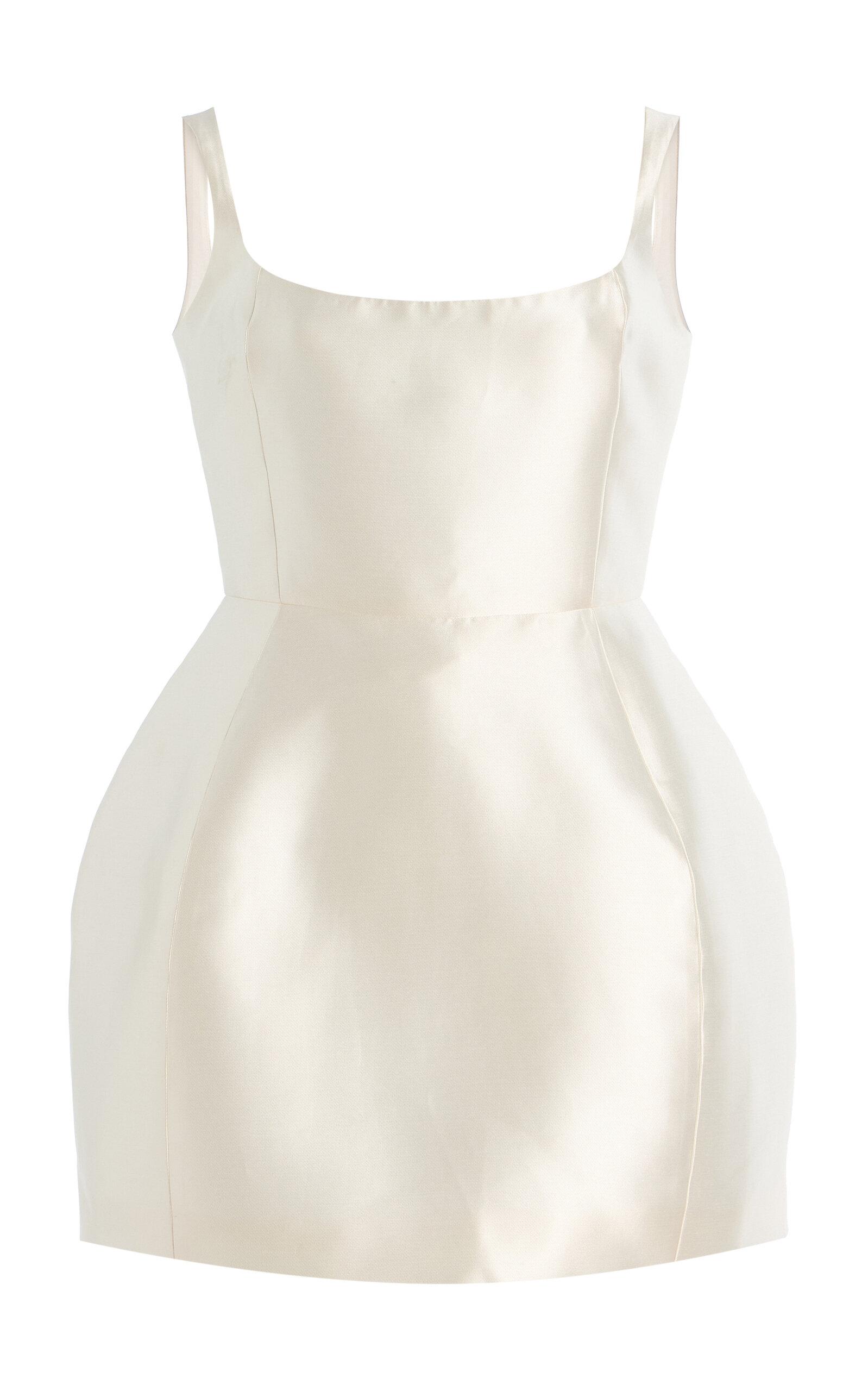 de la vali lola structured twill mini dress De La Vali Lola Floral Mini Dress - Multi