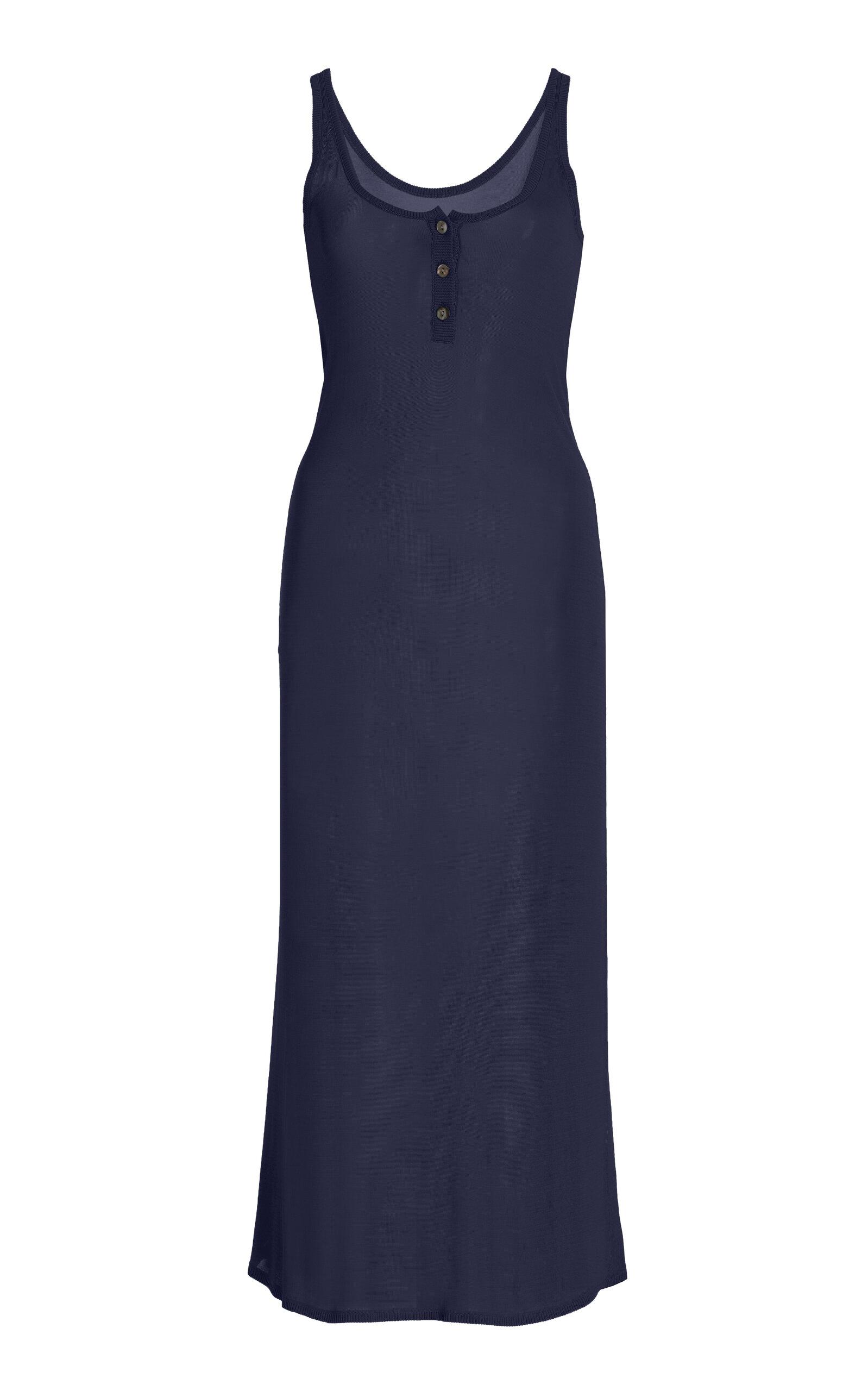 brandon maxwell blue dress The Rebecca Dress