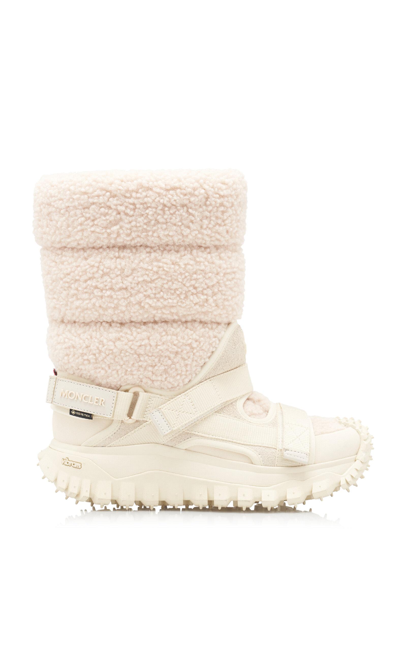 Moncler shearling boots hot sale