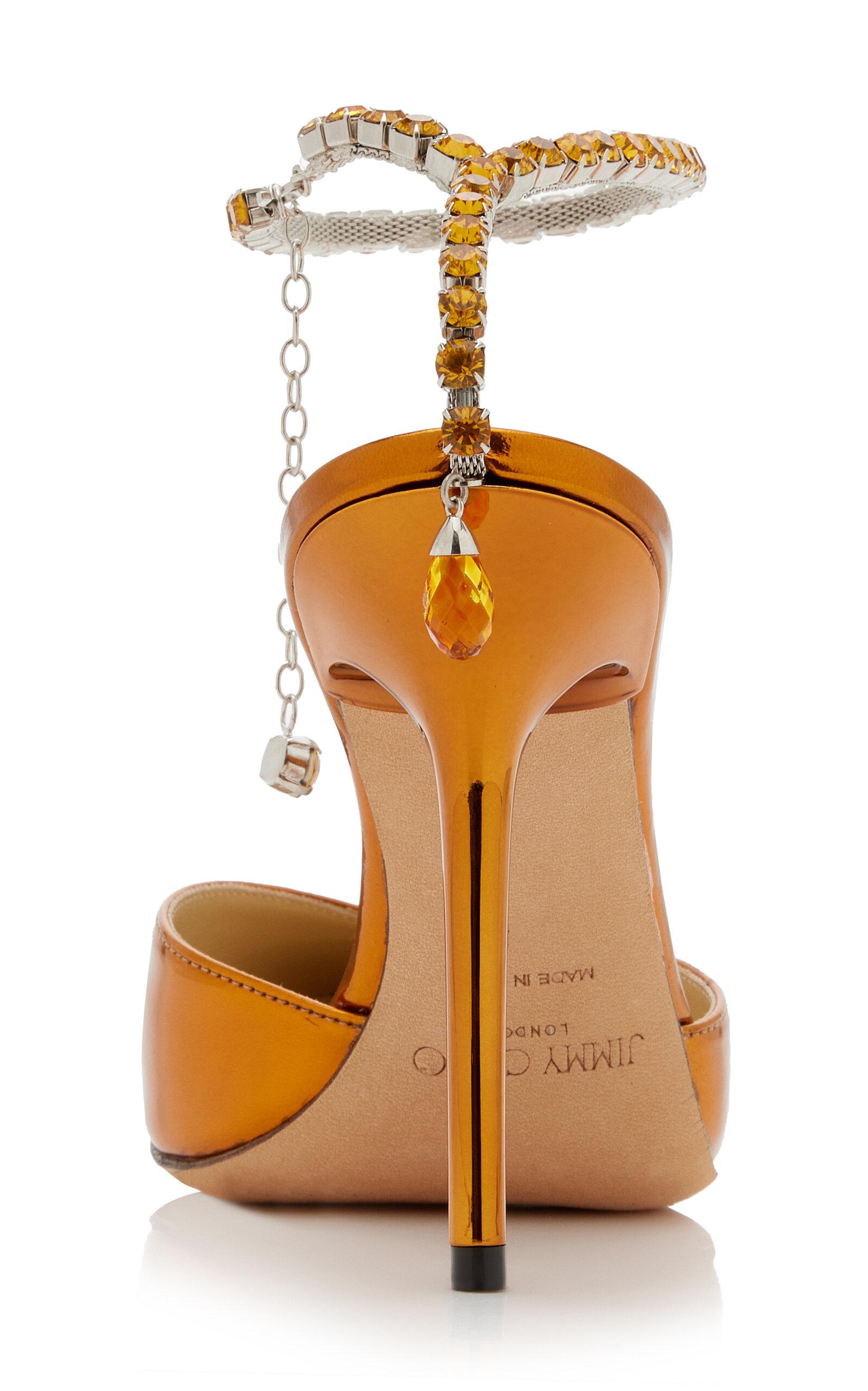 Orange Jimmy Choo Heels for Women Lyst