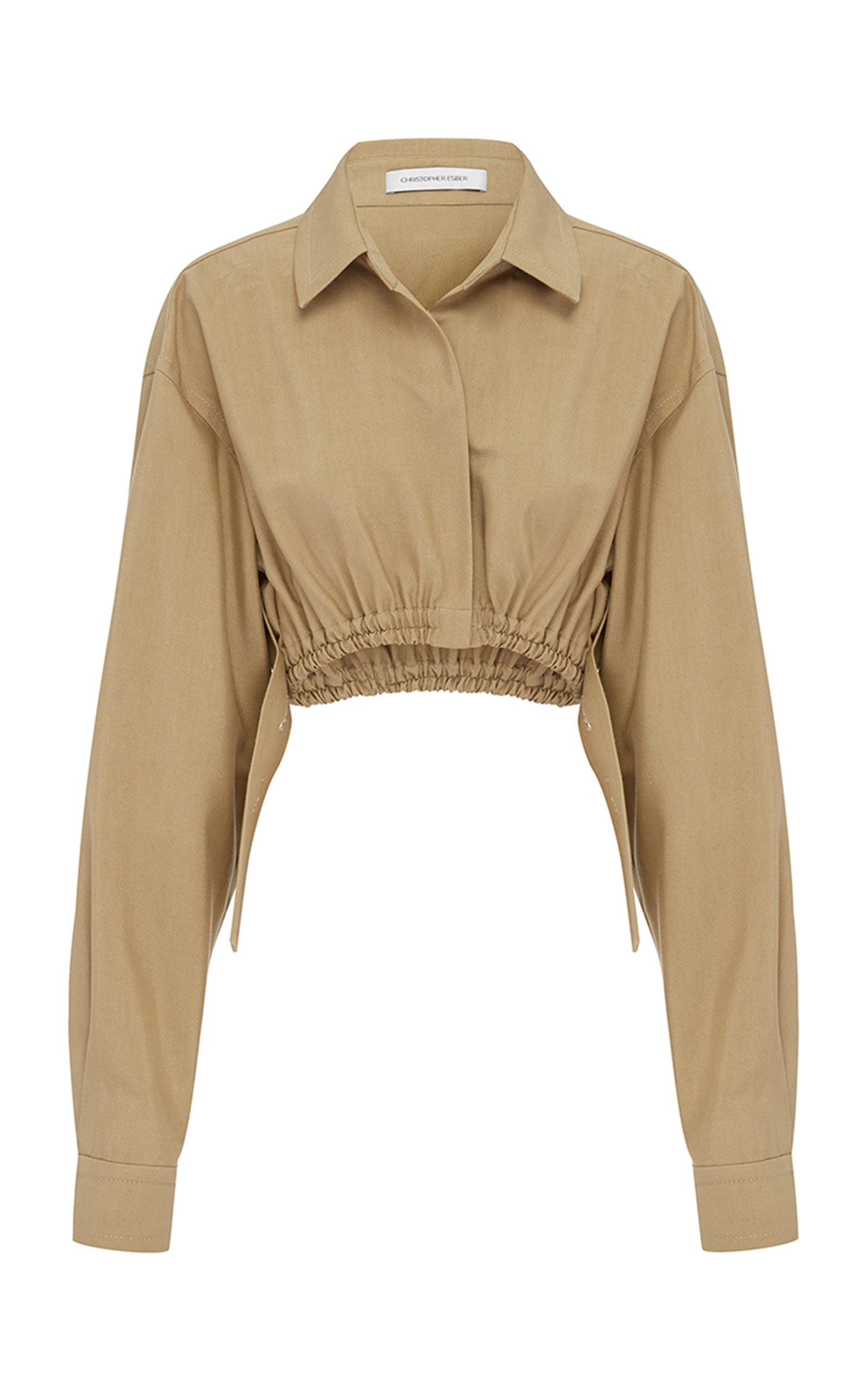 Christopher Esber Synthetic Cropped 
