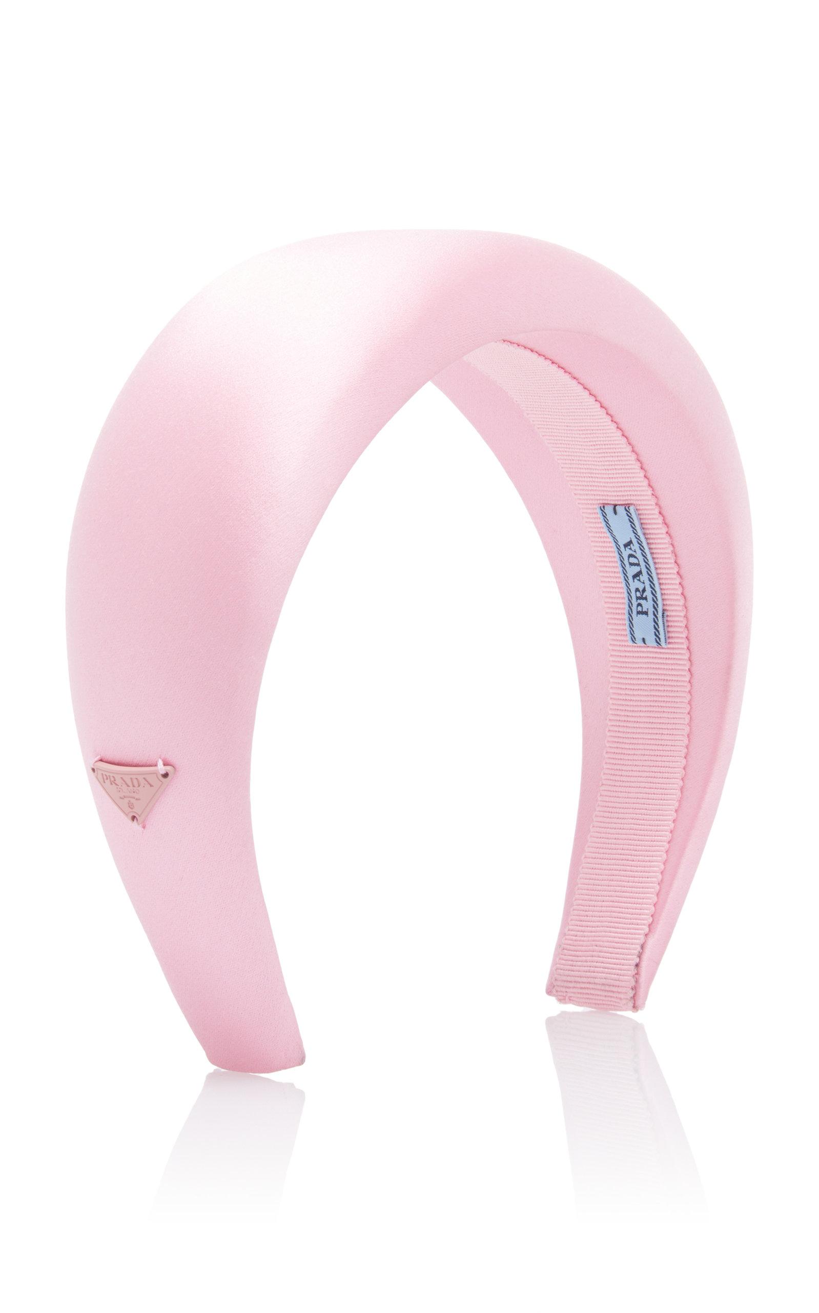 prada satin headband