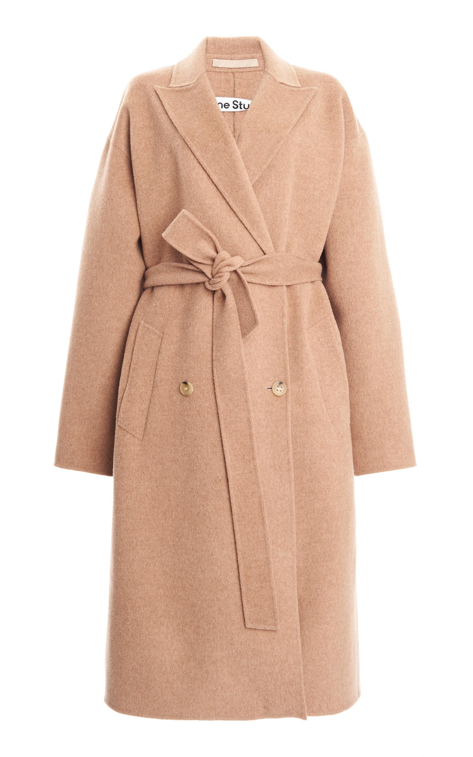acne belted coat