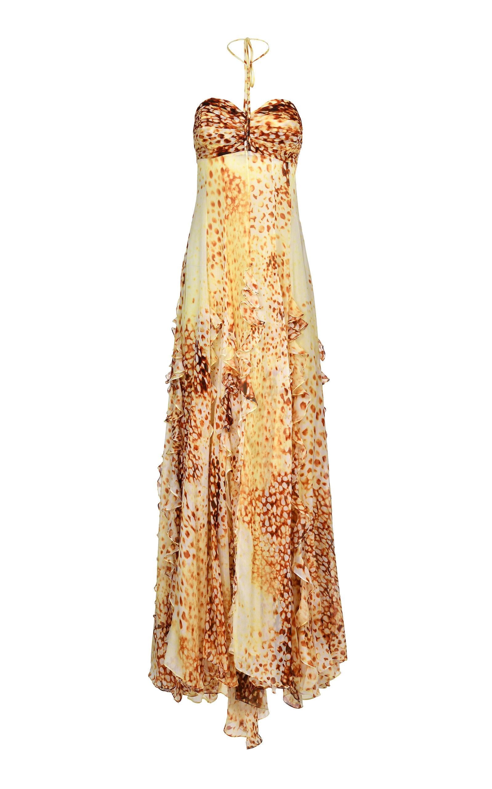 white christmas dresses Francesca Miranda Iris One Shoulder Silk Midi Dress