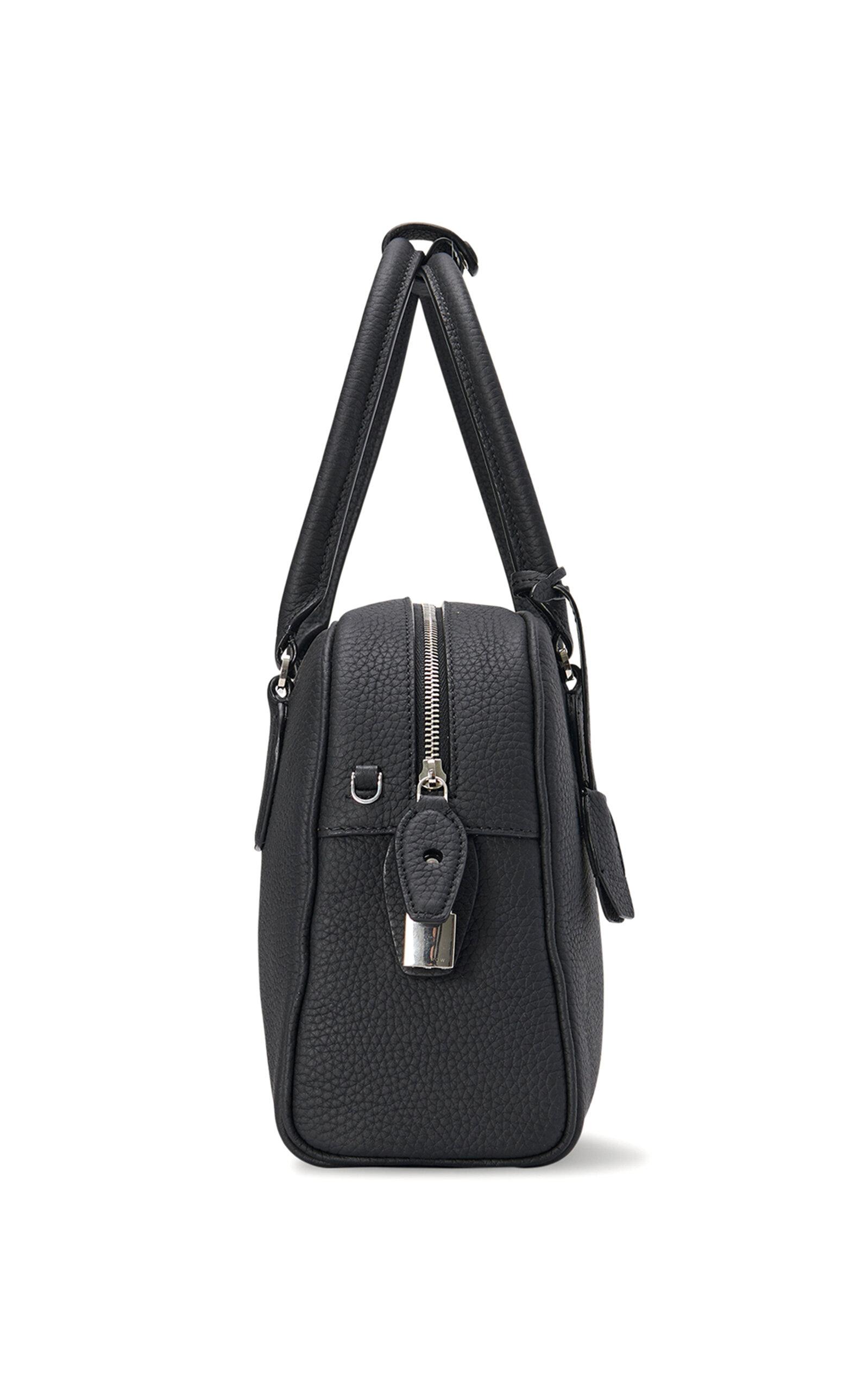THE ROW☆25SS INDIA 10 クラシック トートバッグ BLACK India 10.00 leather tote bag in black - The Row | Mytheresa