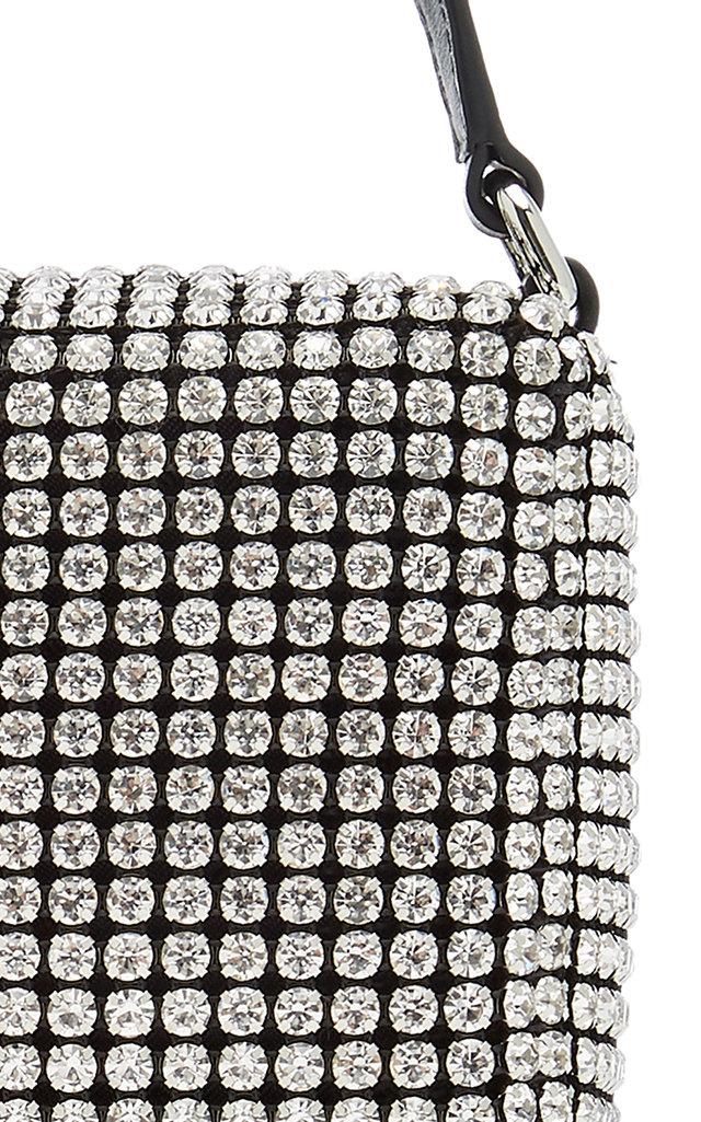 Alexander Wang Heiress Medium Rhinestone Mesh Bag in Metallic | Lyst