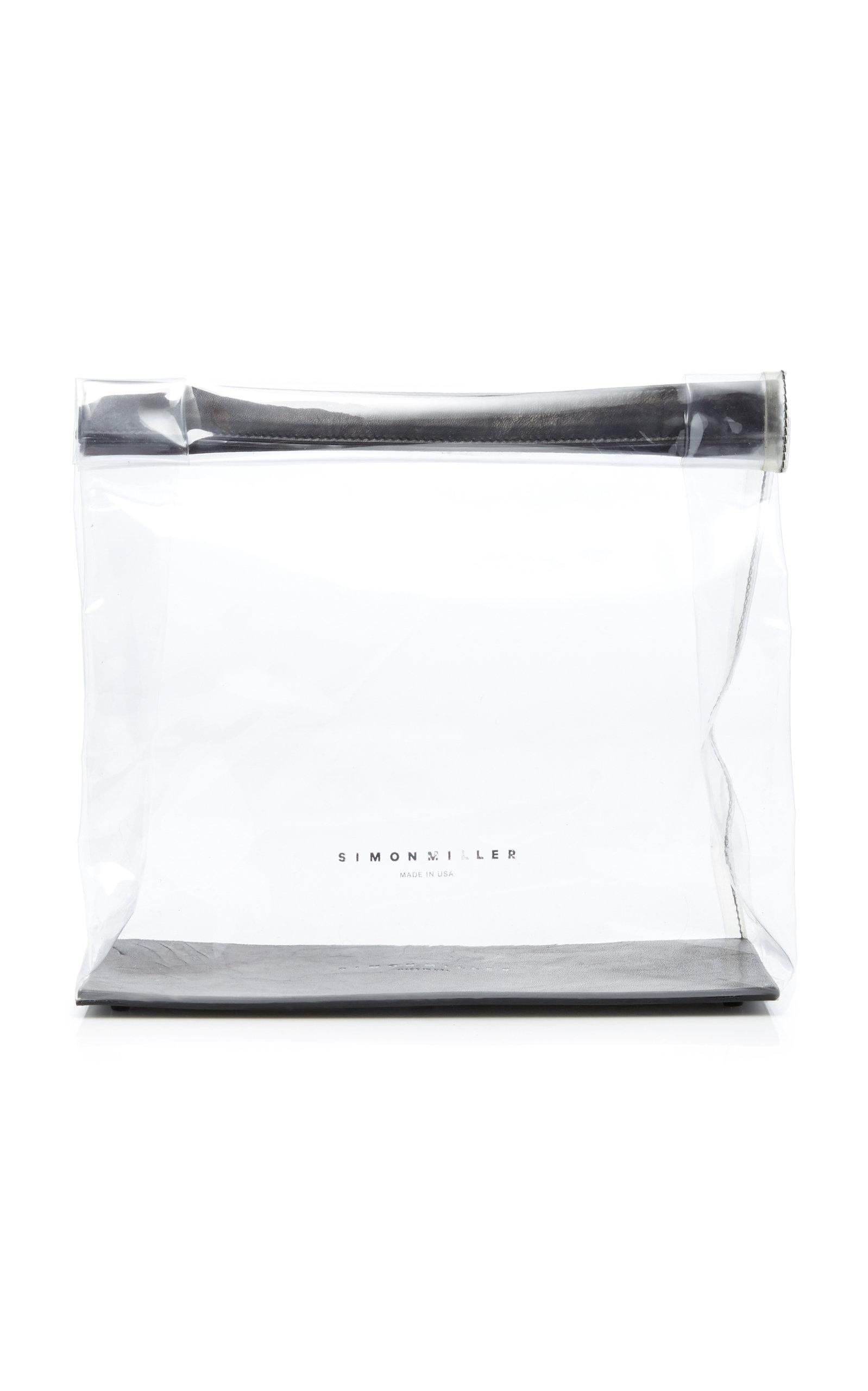 clear plastic clutch