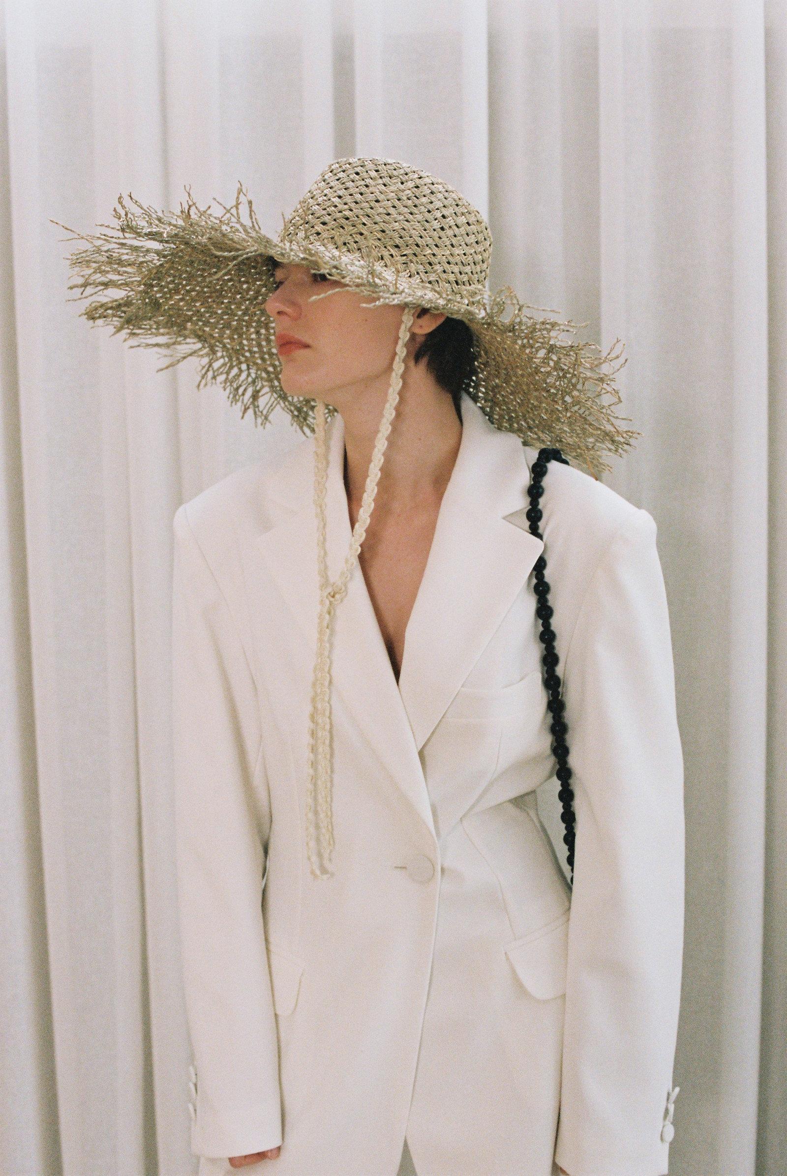 Awesome Needs Seagrass Boater Hat | Lyst