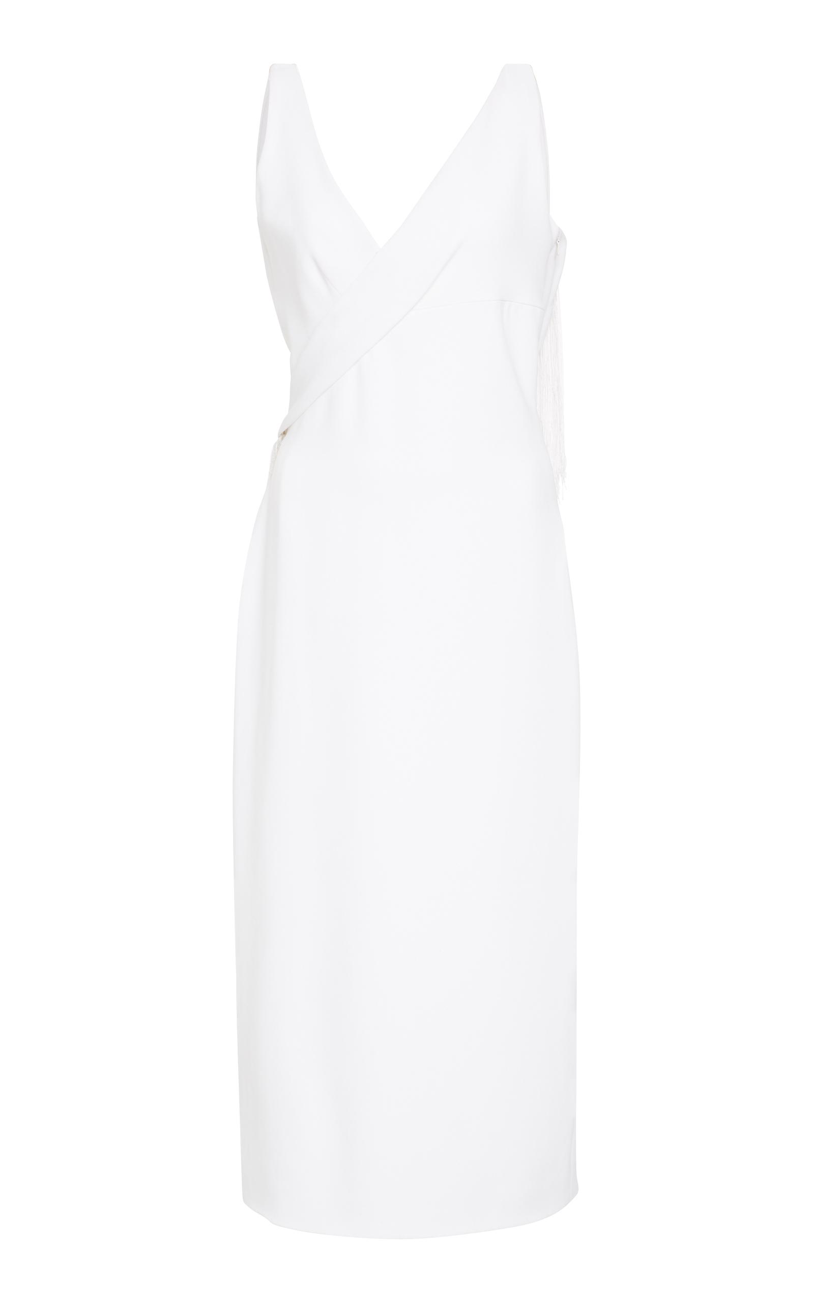 cushnie fringe dress