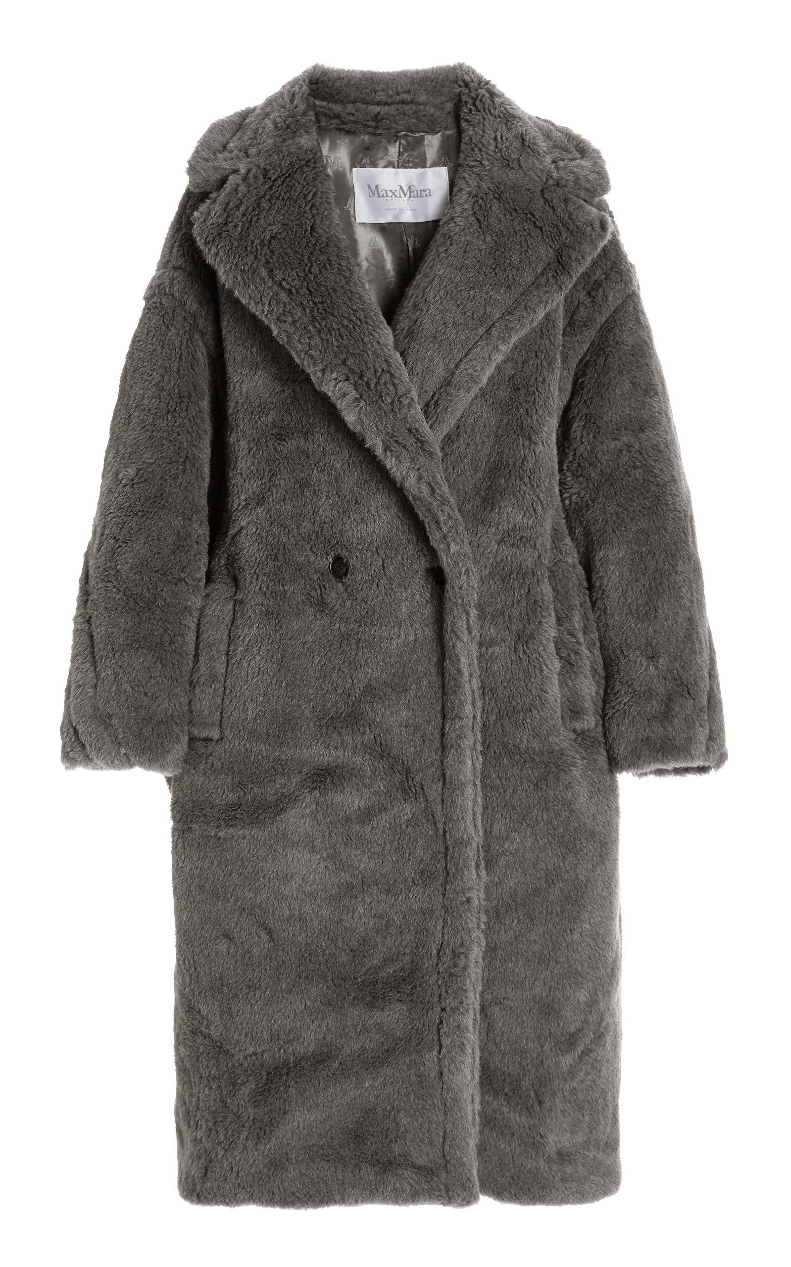 teddy cocoon coat