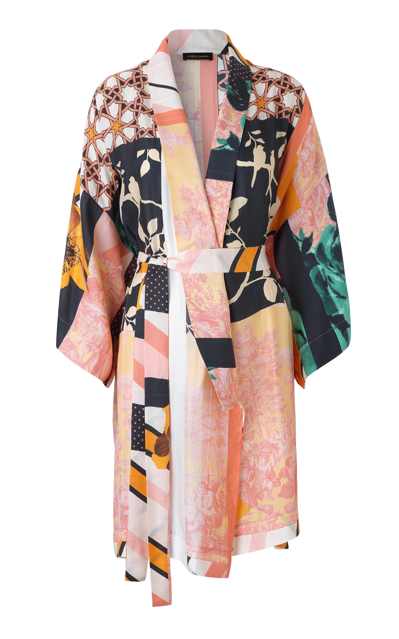 Stine Goya Silk Naty Floral Kimono - Lyst