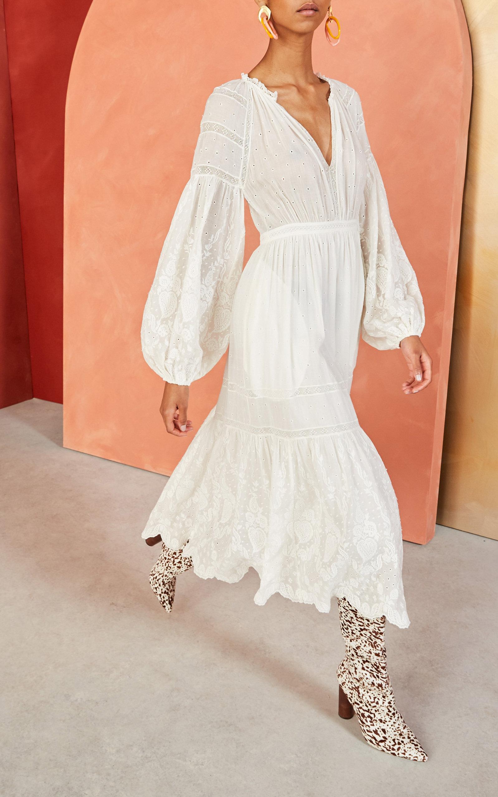 Ulla Johnson Bettina Cotton Eyelet 