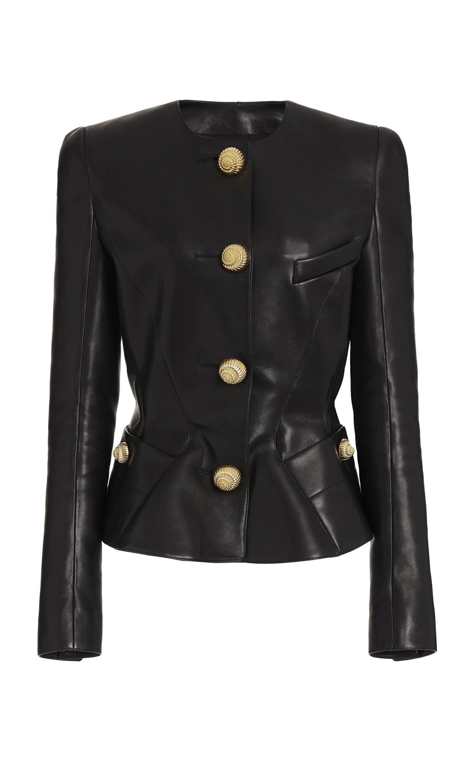Balmain suede jacket best sale