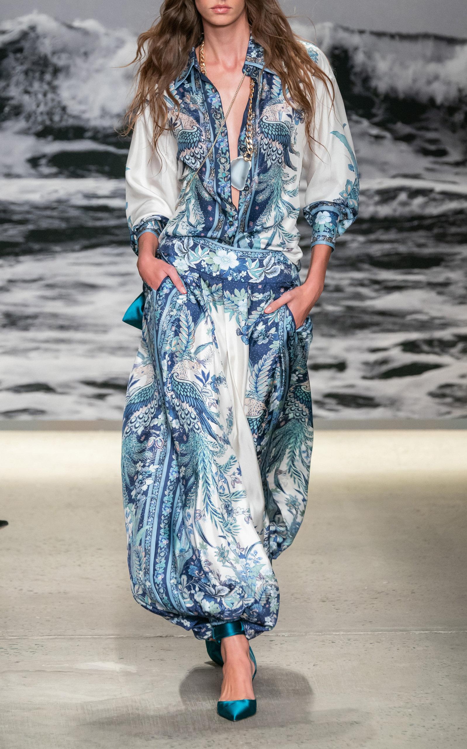 Zimmermann Synthetic Glassy Printed 