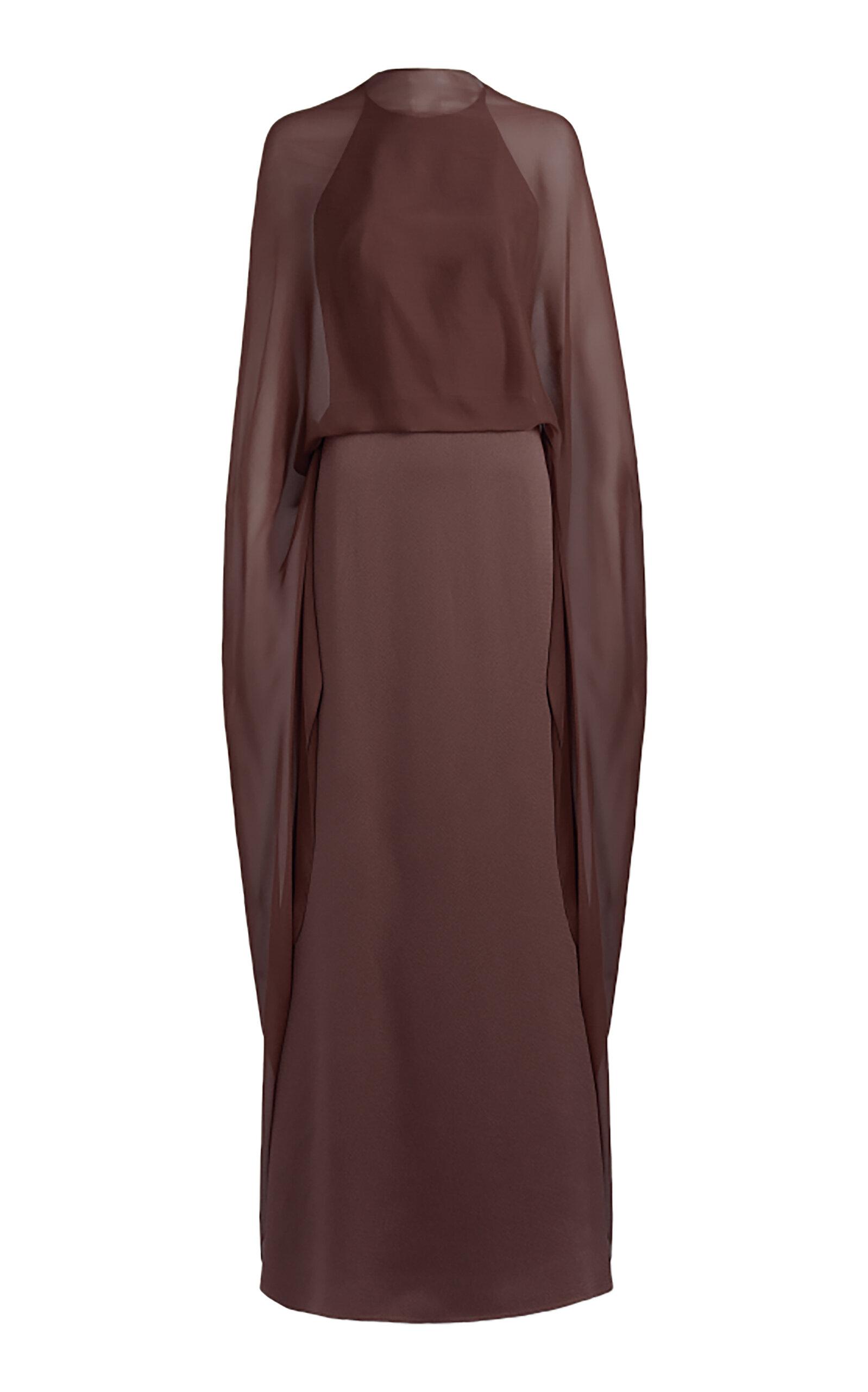 silvia tcherassi brown dress Nix Dress Brown main image 0