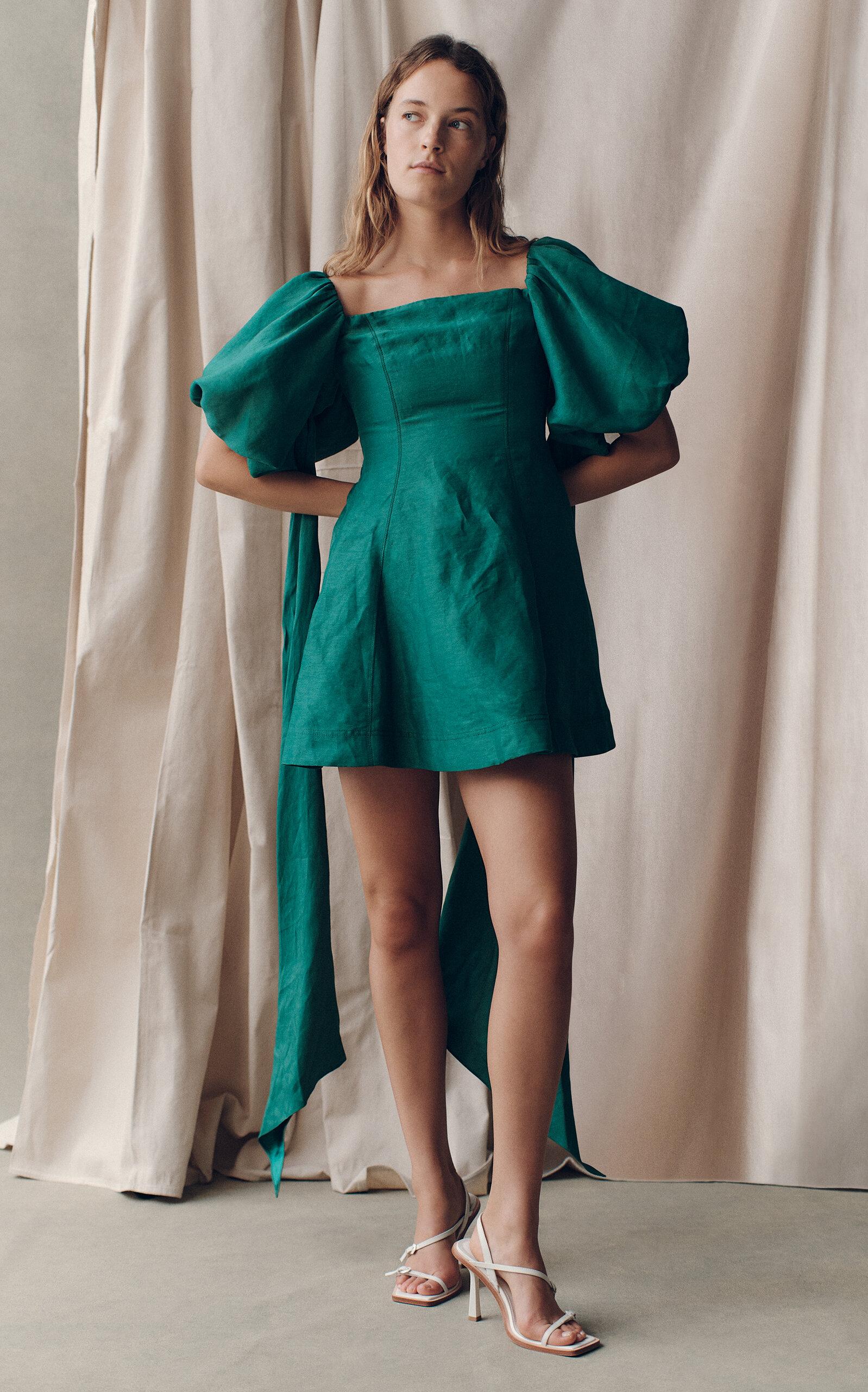 【Aje.】Incarnation Mini Dress Incarnation Mini Dress | Emerald | Aje – Aje ROW