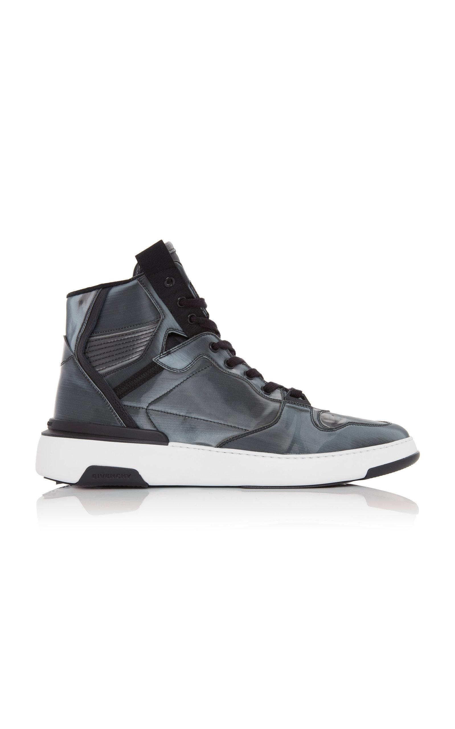 Givenchy Wing Hologram High-top Sneakers in Gray for Men | Lyst
