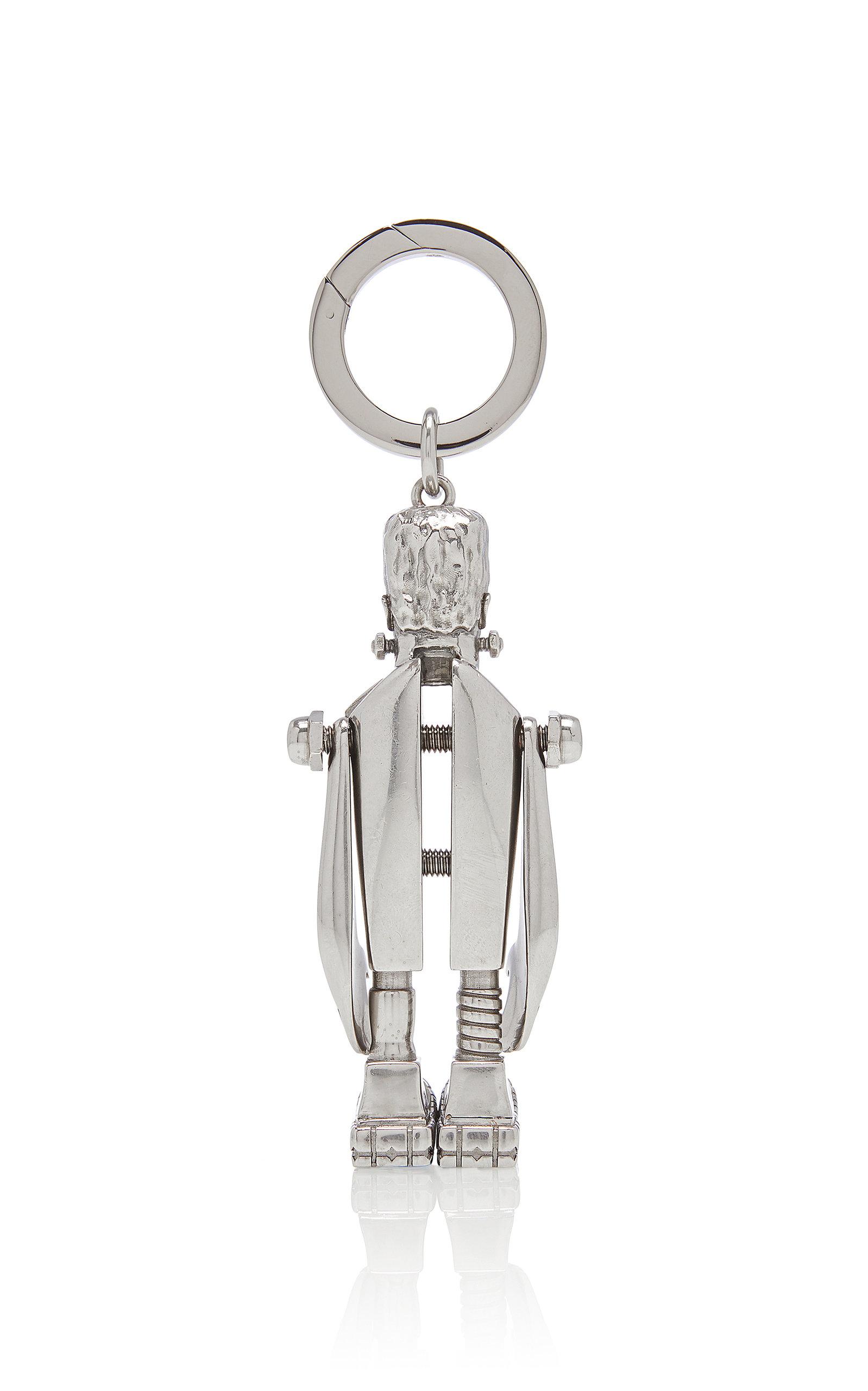 Prada Frankenstein Silver-tone Keychain in Metallic for Men | Lyst