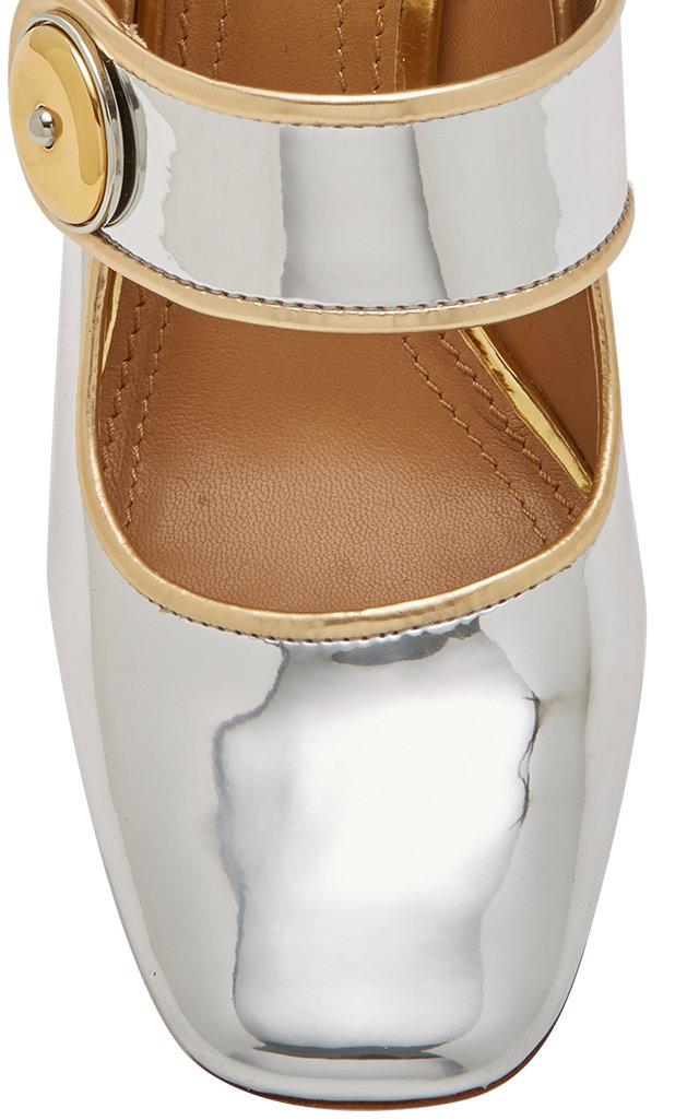Madison Metallic Mary Jane Pumps 