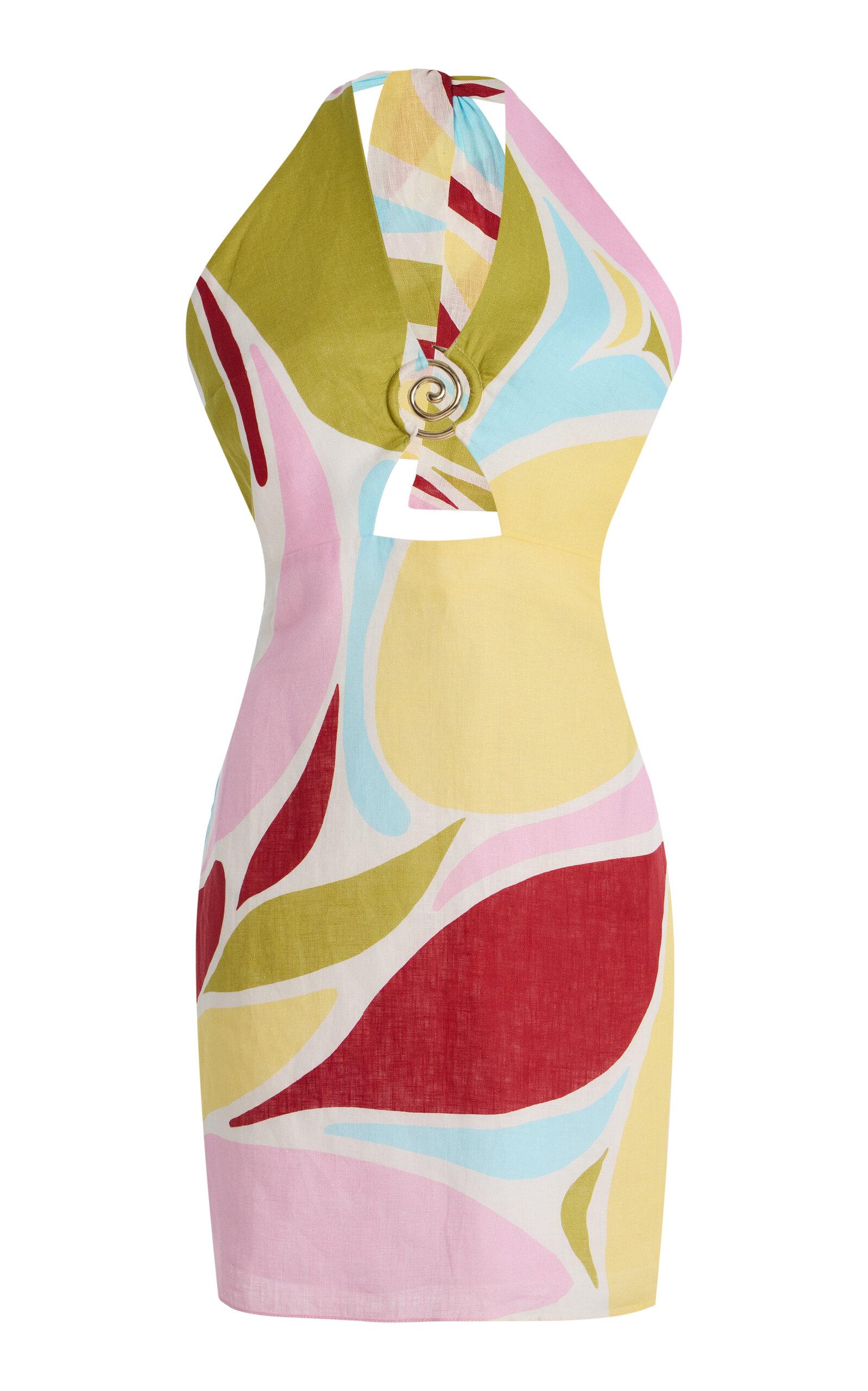 Cala De La Cruz Exclusive Riviera Dalia Linen Dress | Lyst Cala De La Cruz Exclusive Riviera Dalia Linen Dress | Lyst