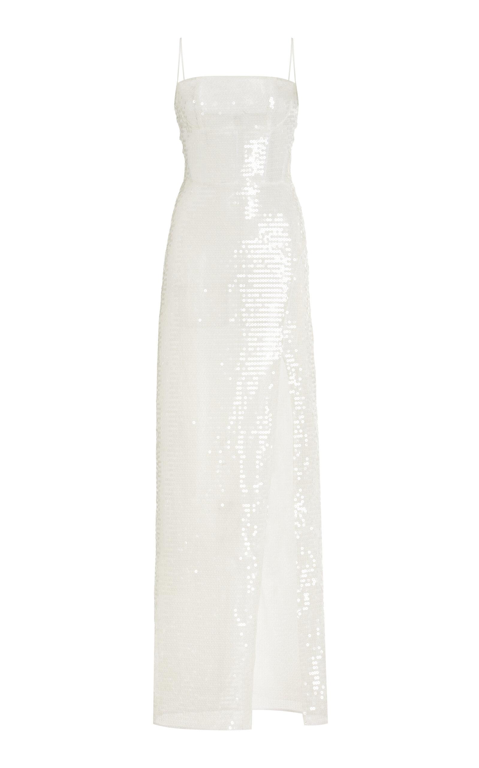 gold metallic dress Kendall