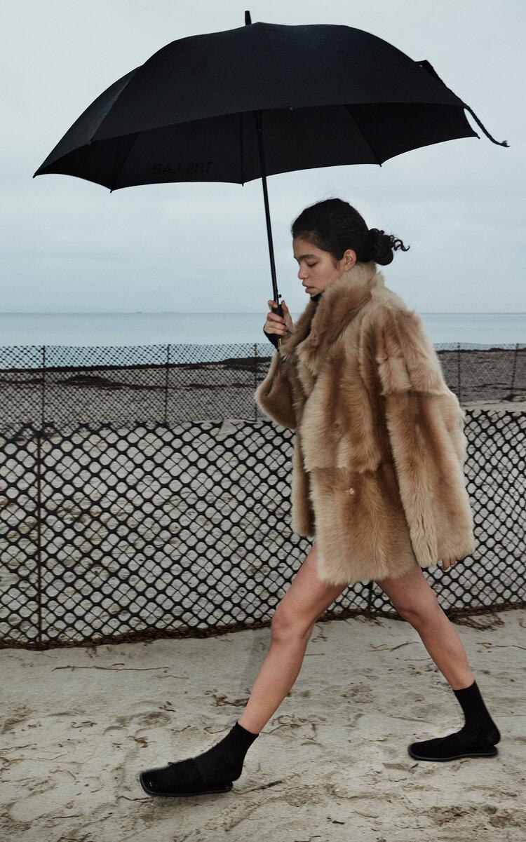 セオリー☆2022SS☆Preston Tweed Feminine Slim J. McLaughlin 100% Silk Tweed Plaid Blazer Jacket Brown