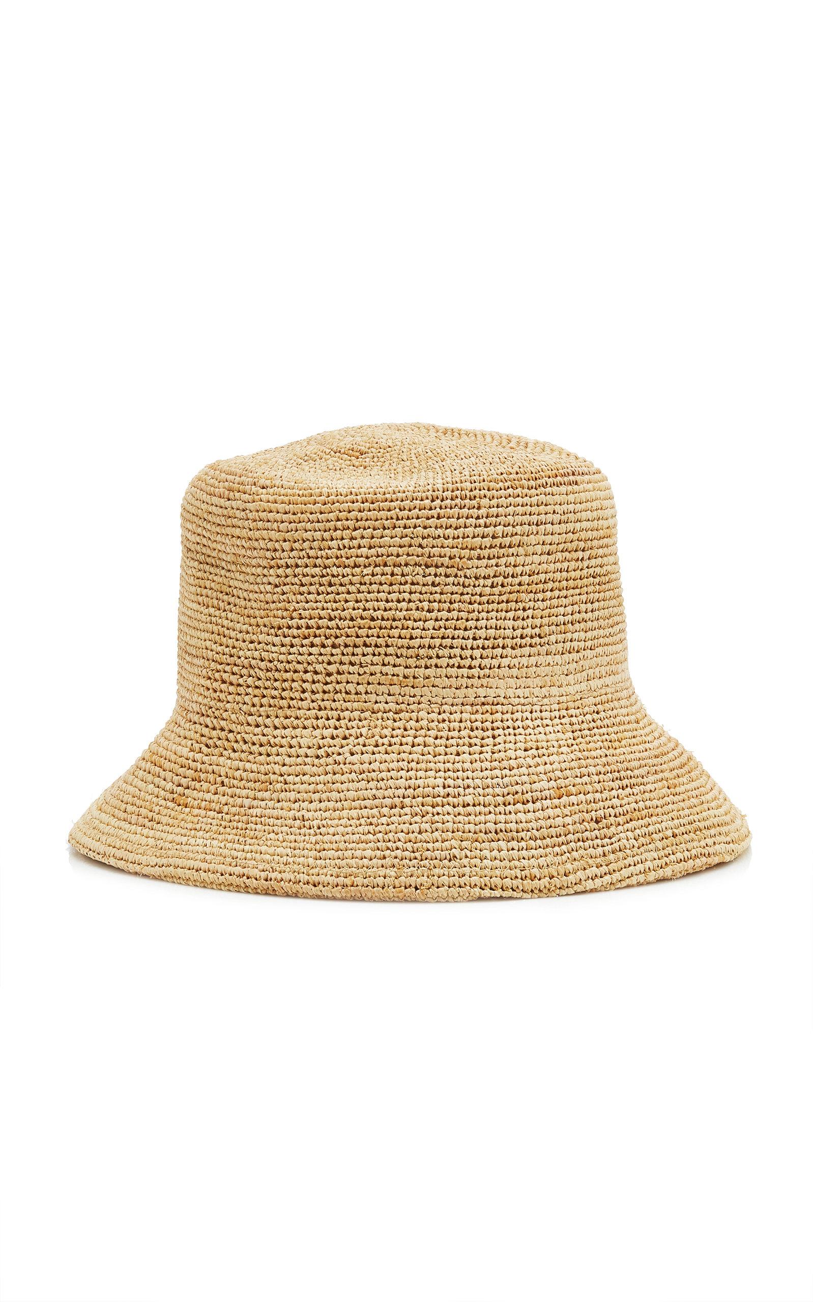 Lack of Color Inca Raffia Bucket Hat in Natural | Lyst