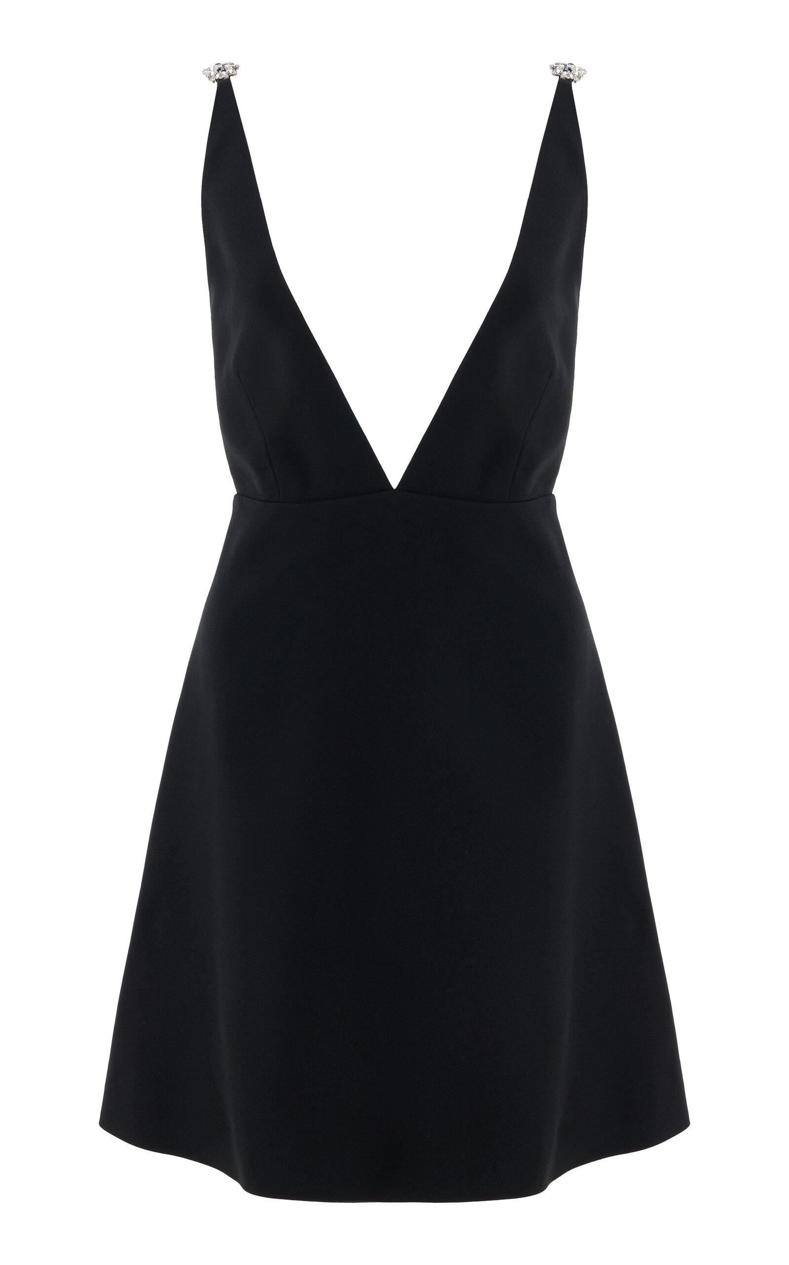 【プラダ・PRADA】Short cotton dress Prada Ribbon detail white cotton short dress - White