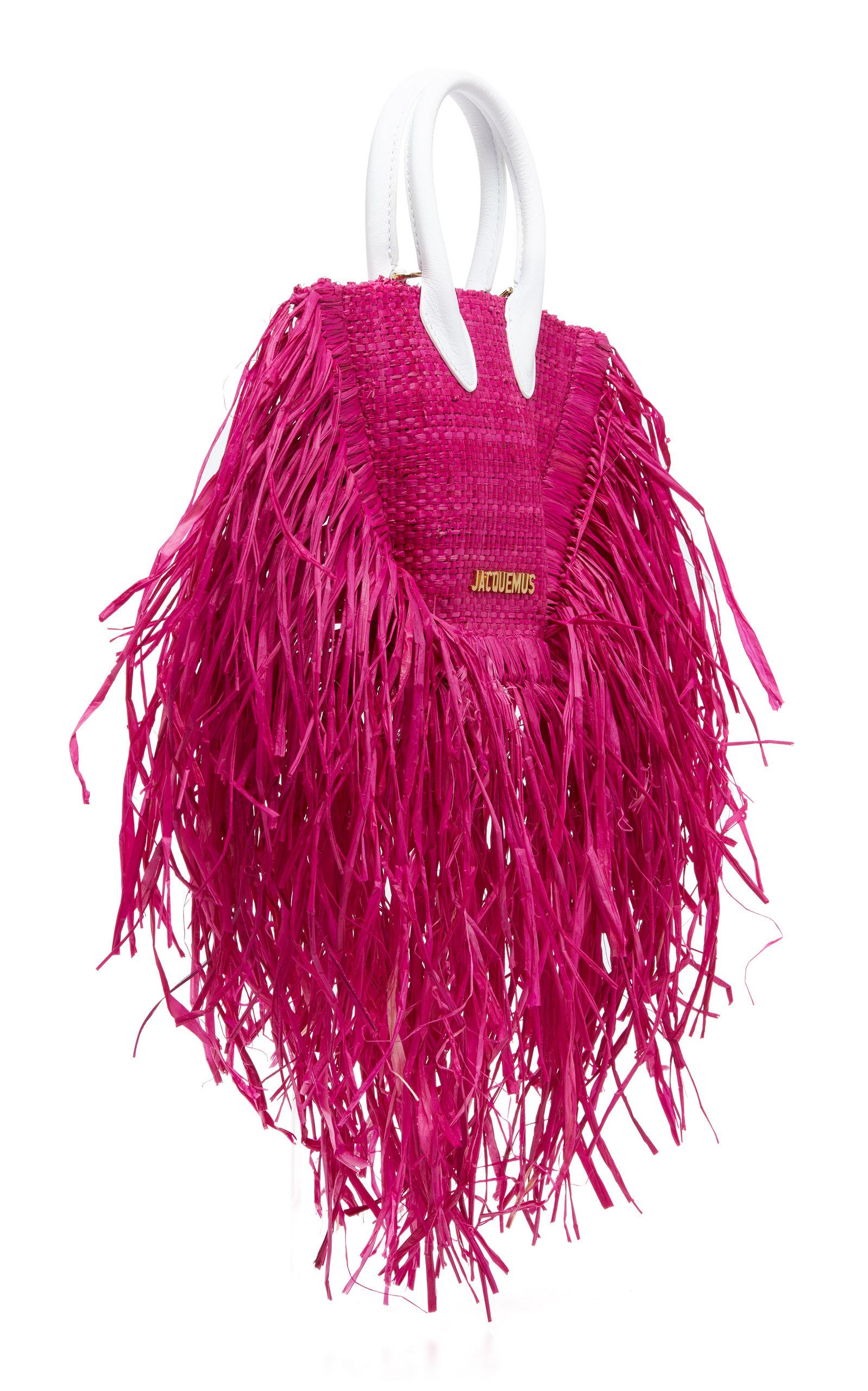 Jacquemus mini straw bag hotsell
