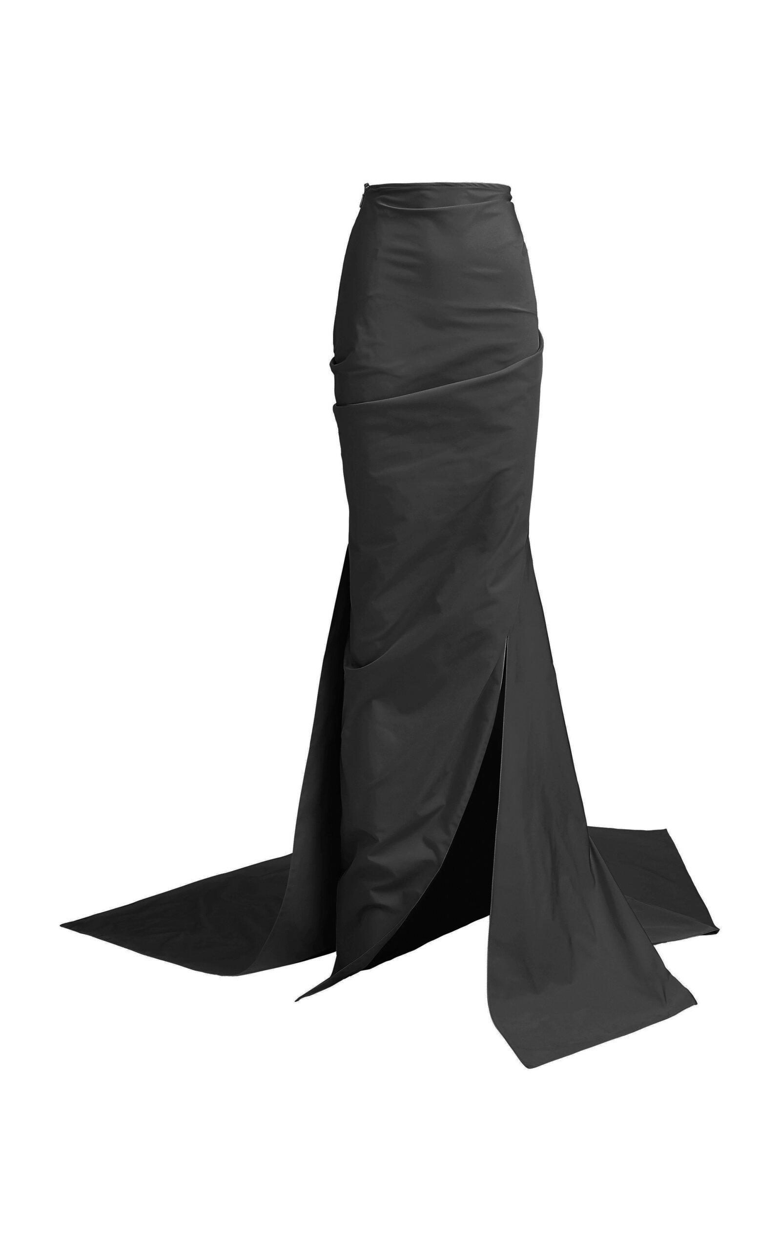 Maticevski Pureness Cut Away skirt - White