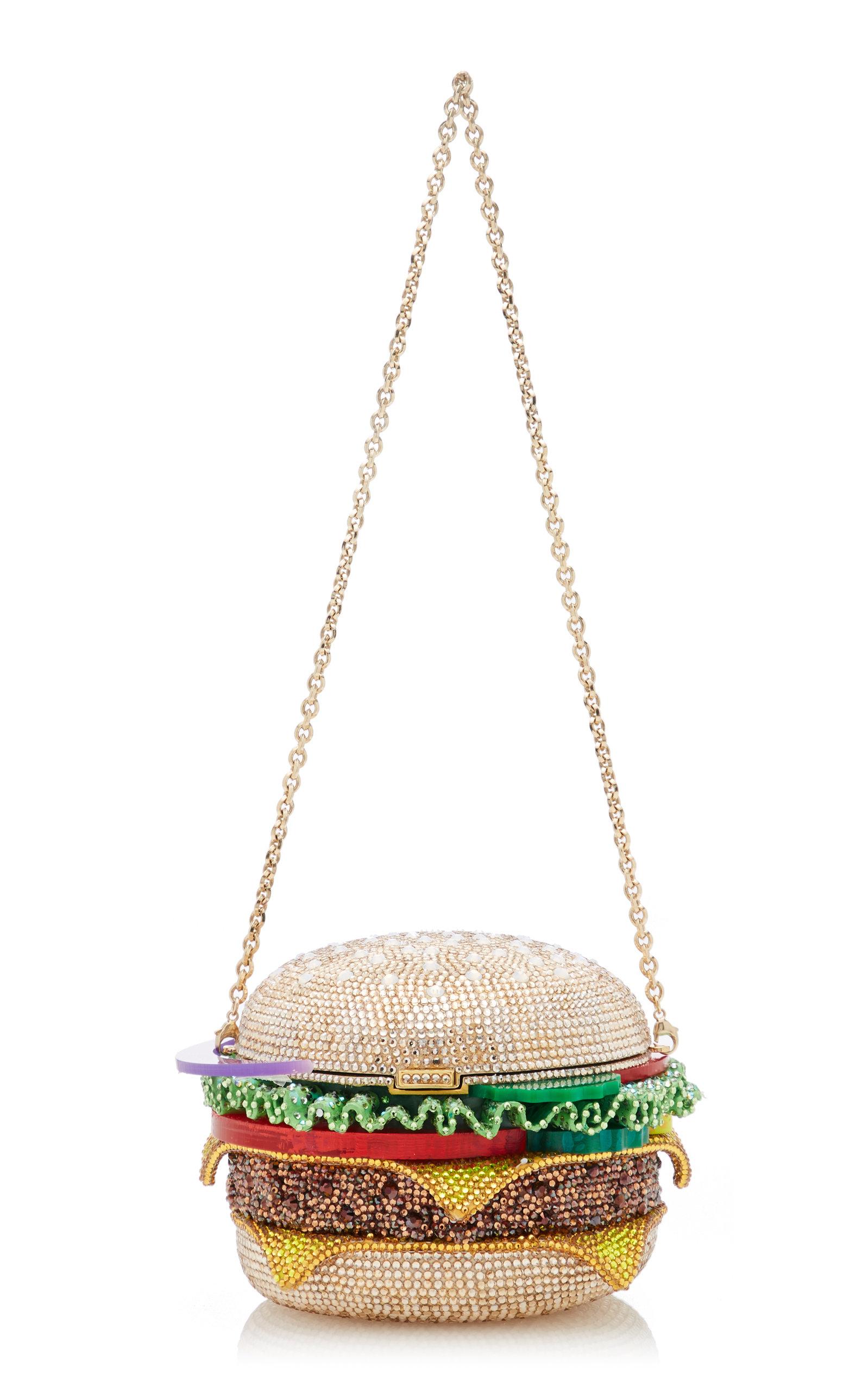 Judith leiber hamburger outlet purse
