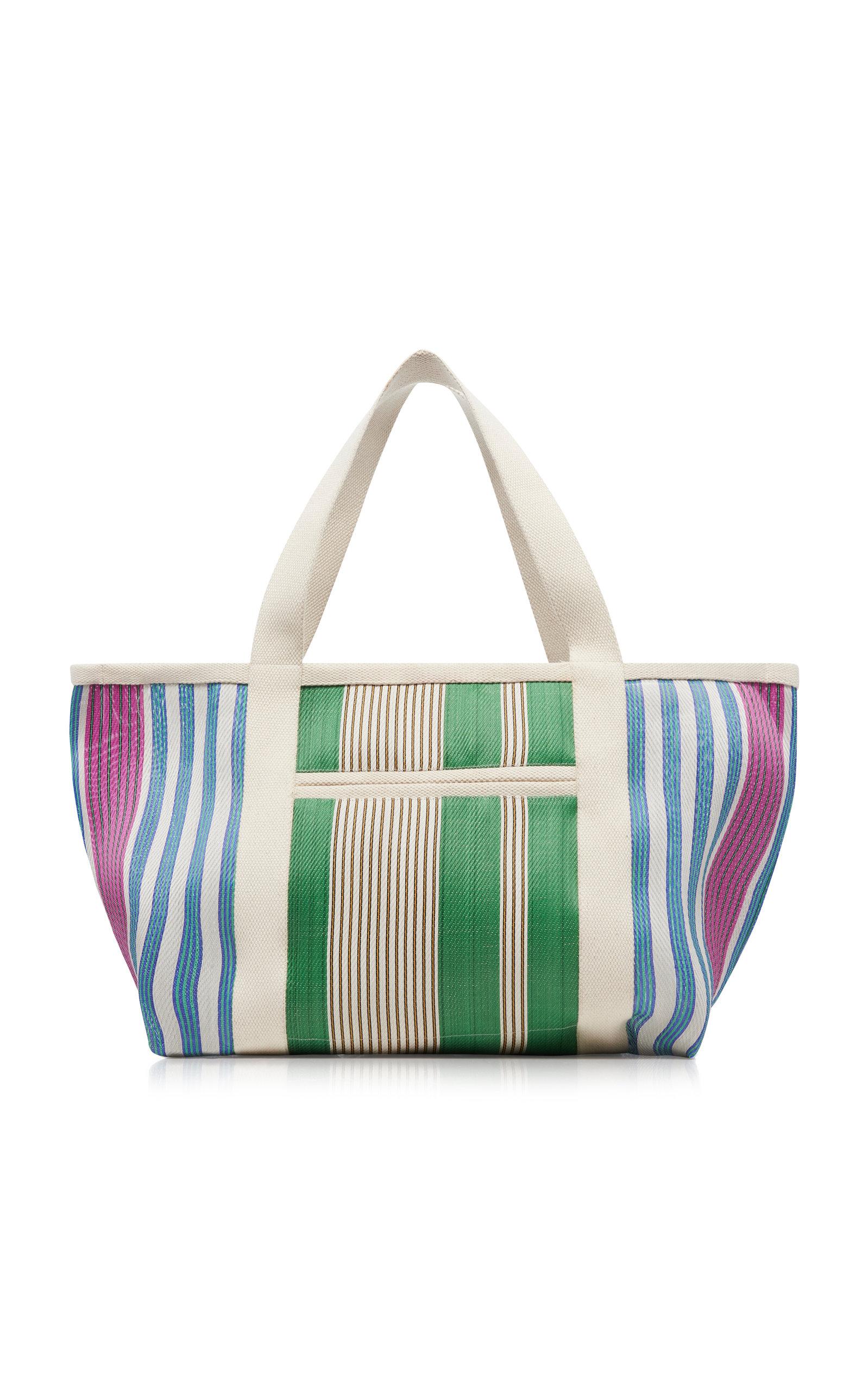★Isabel Marant★ Darwen Stripe Tote Bag Orange Multicolor P Isabel Marant Darwen striped tote bag Isabel Marant