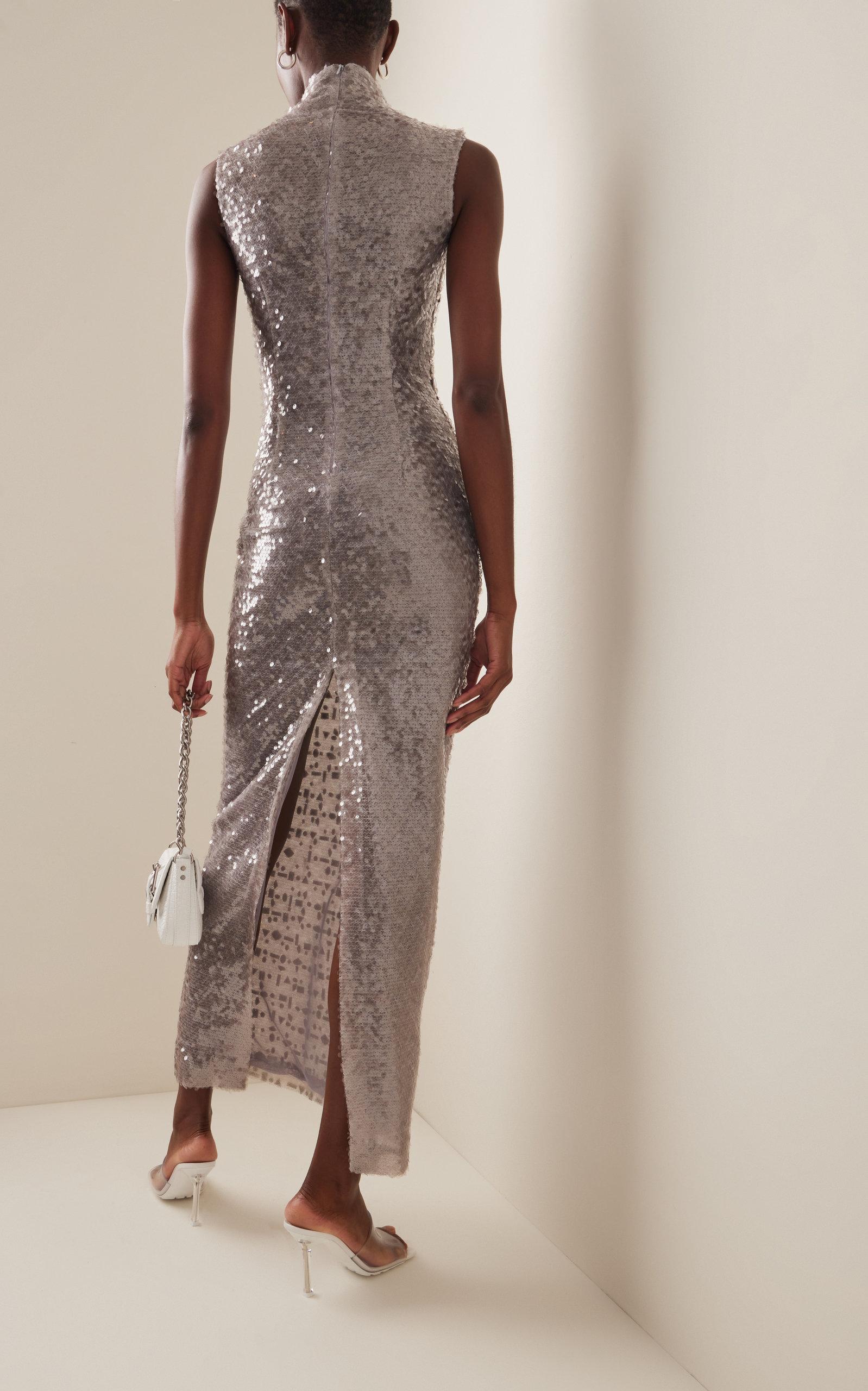 16Arlington Luna Crystal-embellished Gown in White | Lyst