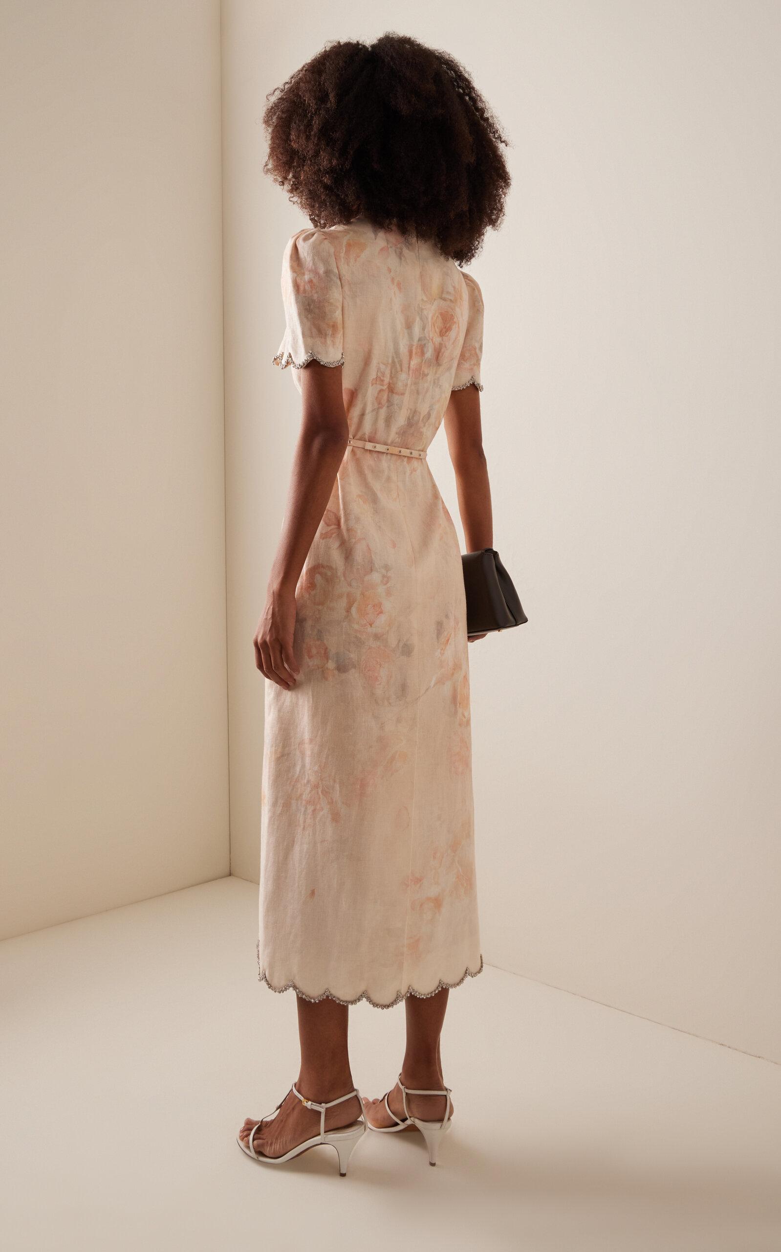 shirt linen dress Women's Daisy Linen Dress Light Brown