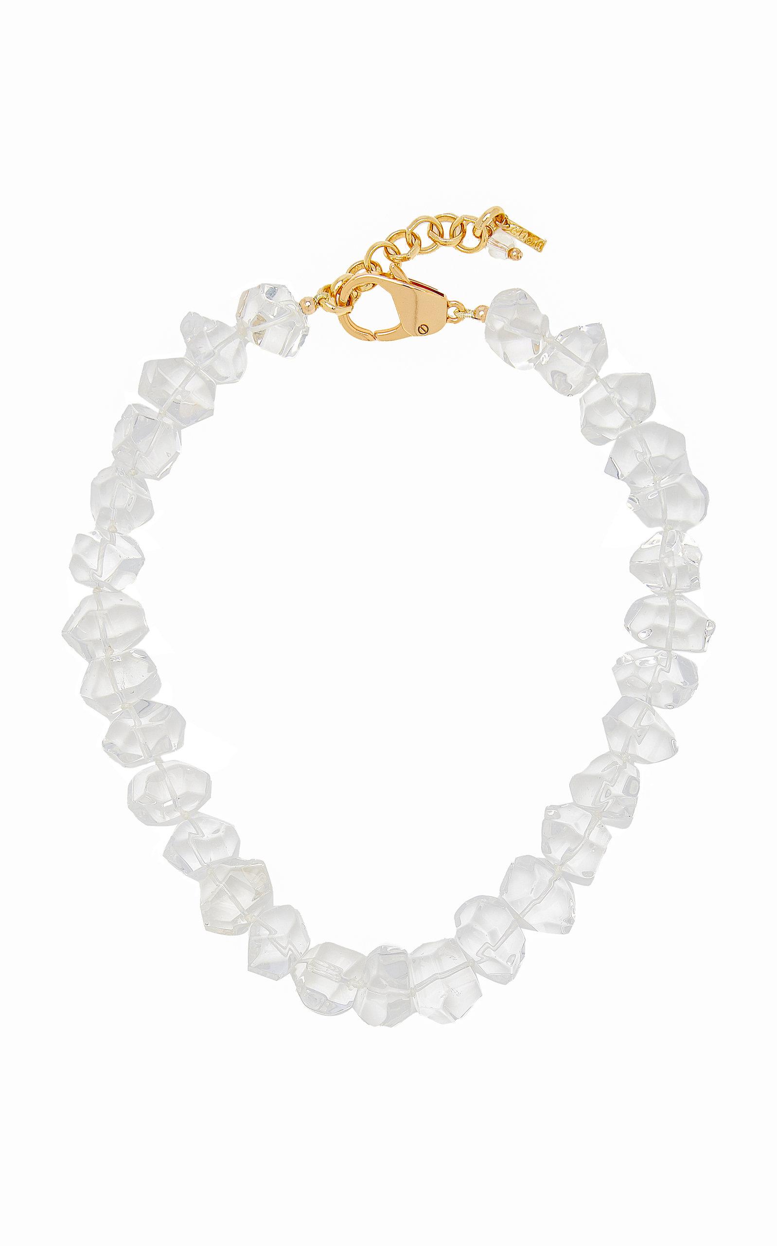 Eliou Rok Crystal Quartz Necklace | Lyst