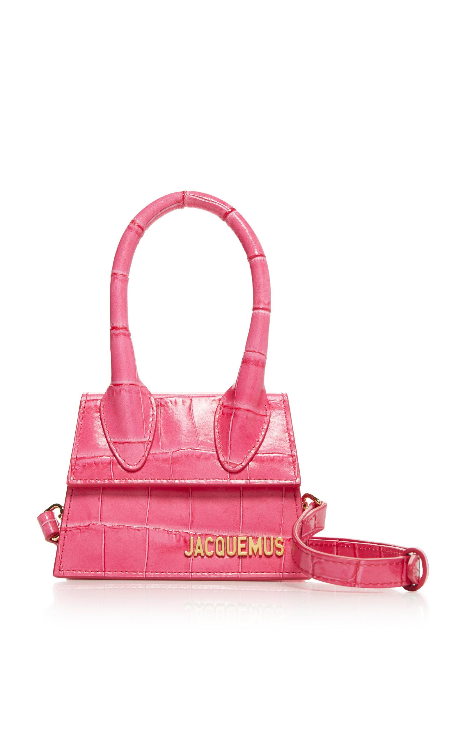 Klas Niet genoeg Misleidend Jacquemus Le Chiquito Leather Mini Bag in Pink | Lyst