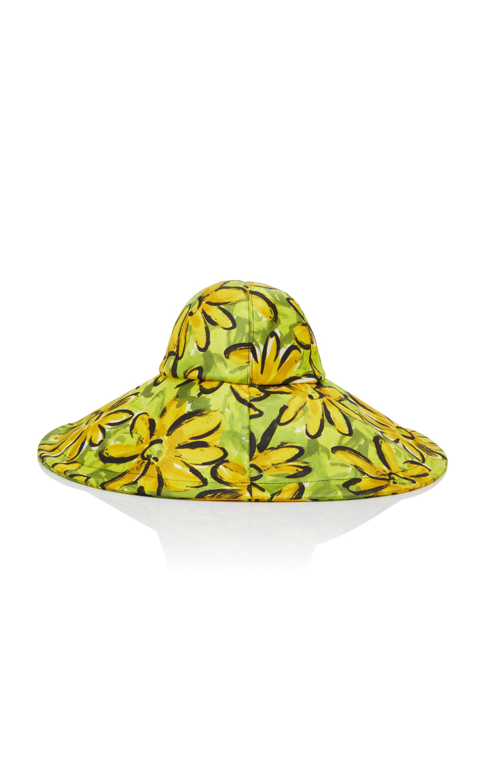 yellow floppy hat