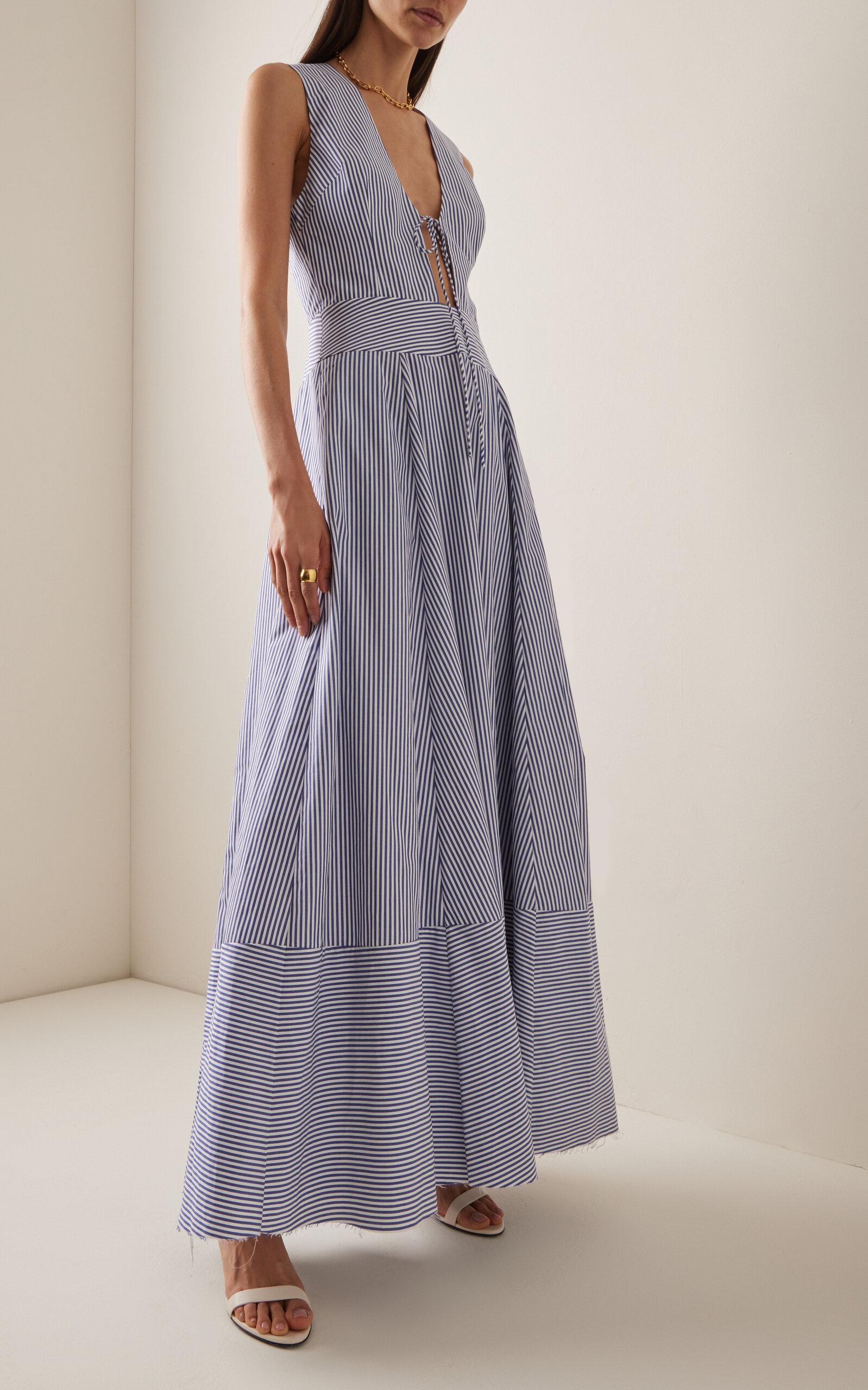 brandon maxwell blue dress Brandon Maxwell Spring 2025 Ready-to-Wear Collection
