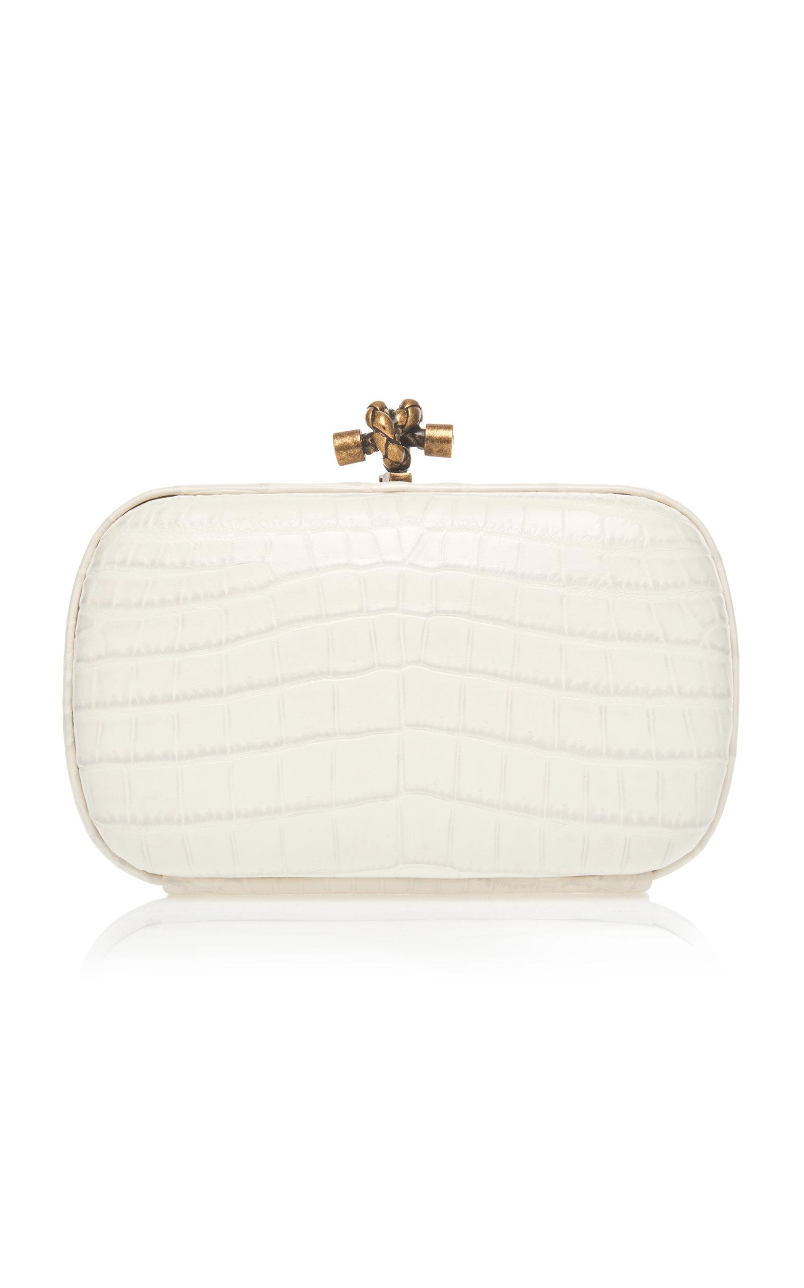 bottega veneta crocodile clutch