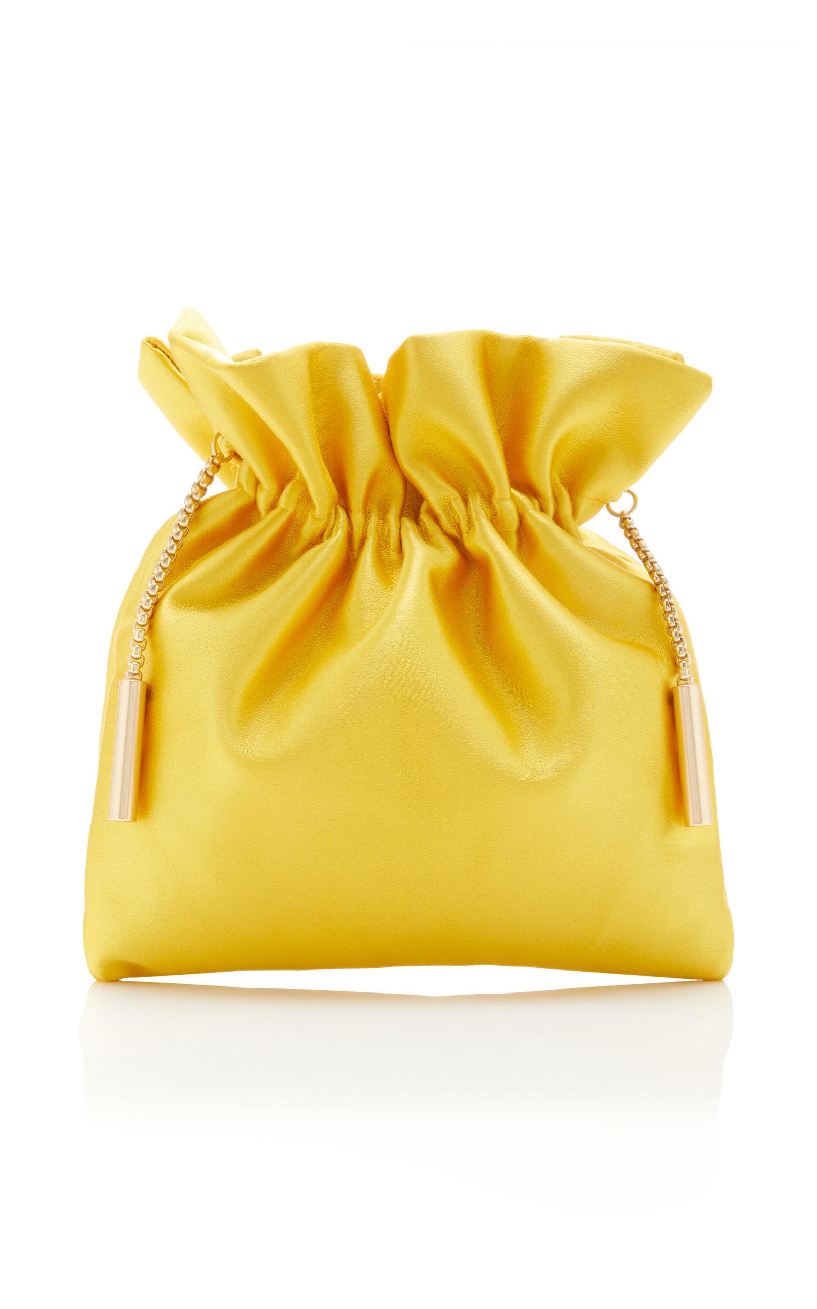 yellow pouch bag