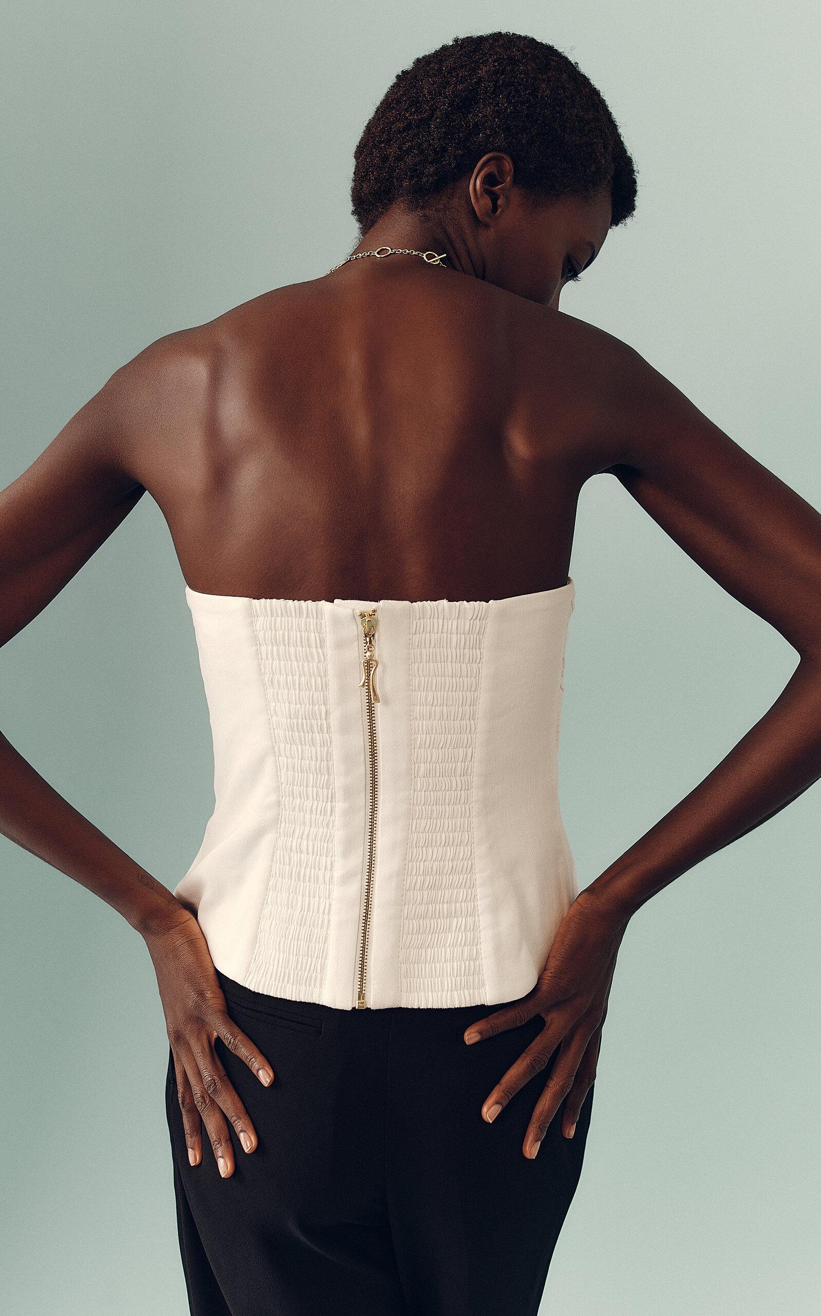 OJYON ondina bustier【WHITE LACE】 ビスチェ
