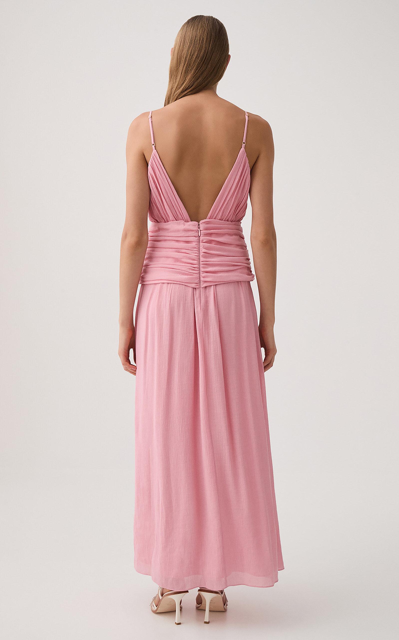 Aje. Mercurial Maxi Dress in Pink | Lyst